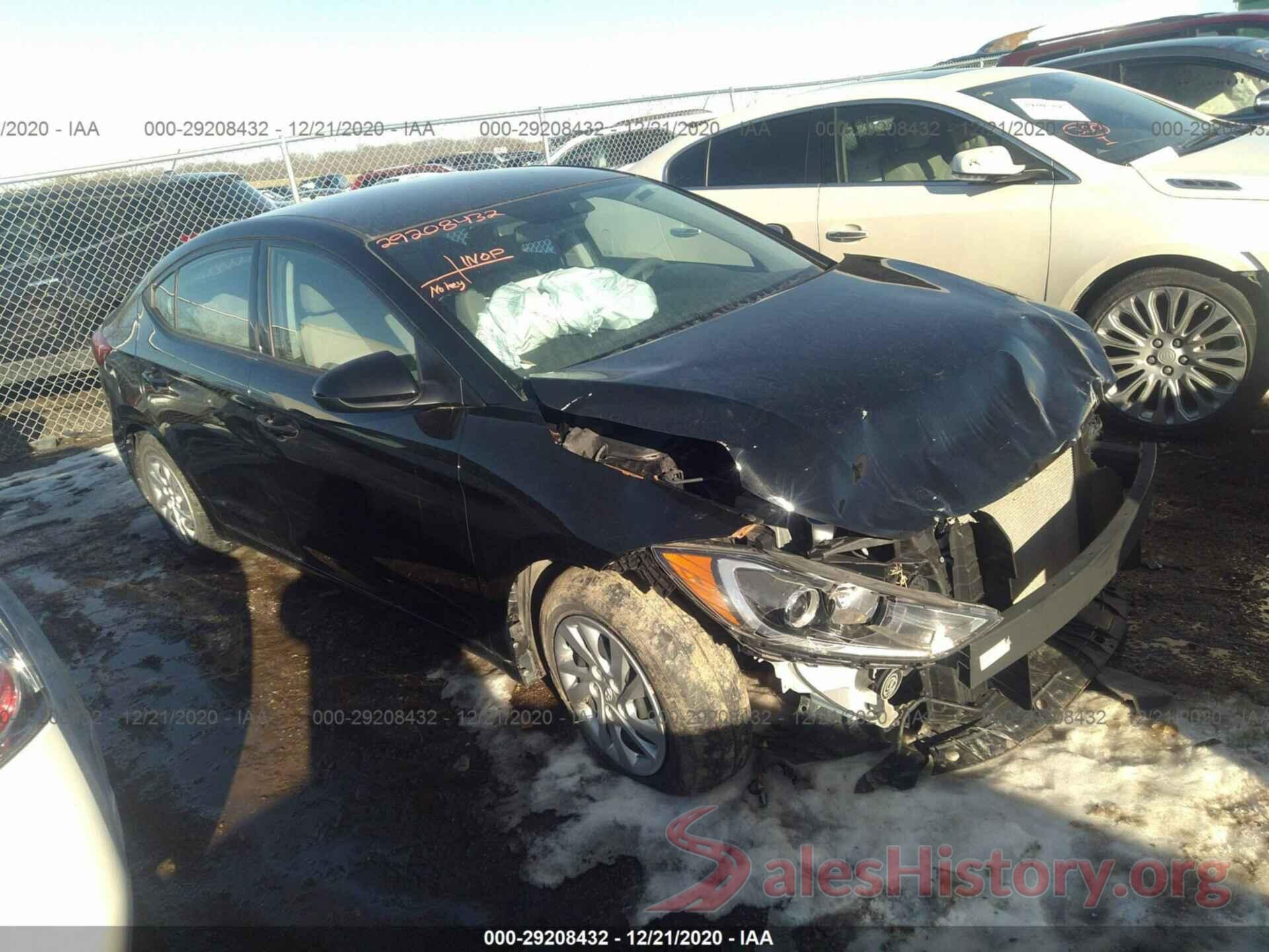 5NPD74LF1JH259945 2018 HYUNDAI ELANTRA