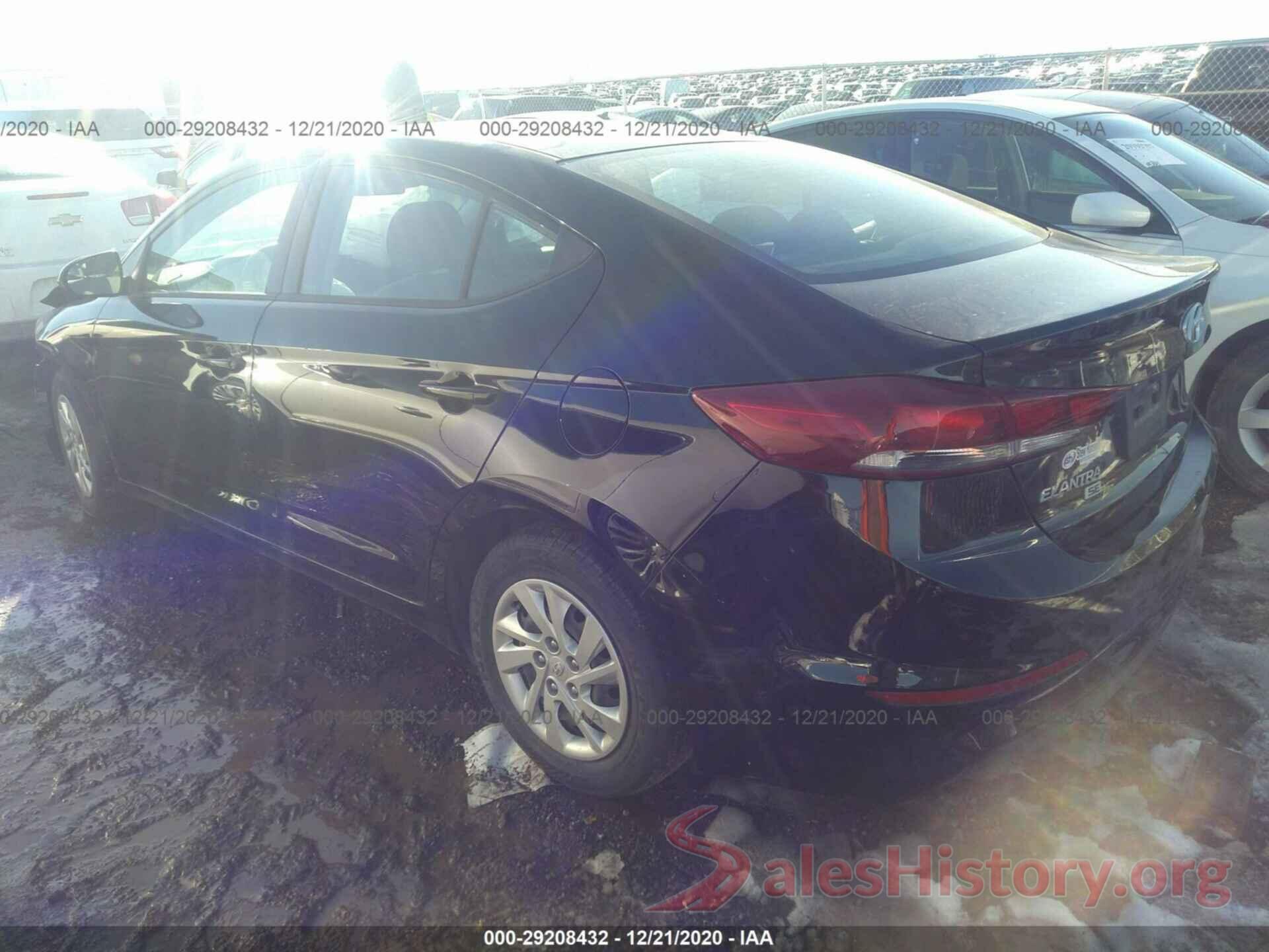 5NPD74LF1JH259945 2018 HYUNDAI ELANTRA