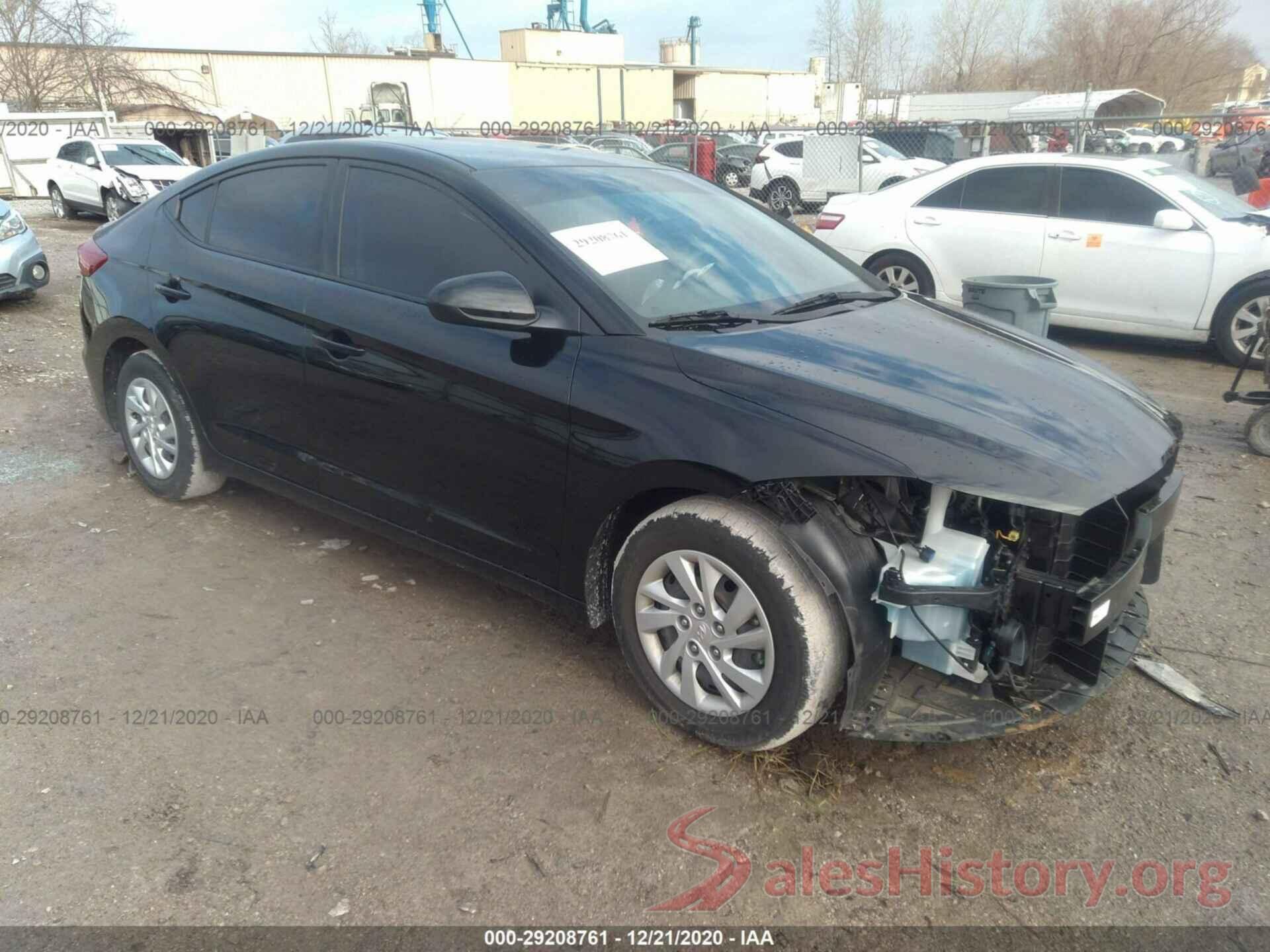 5NPD74LF3JH230558 2018 HYUNDAI ELANTRA