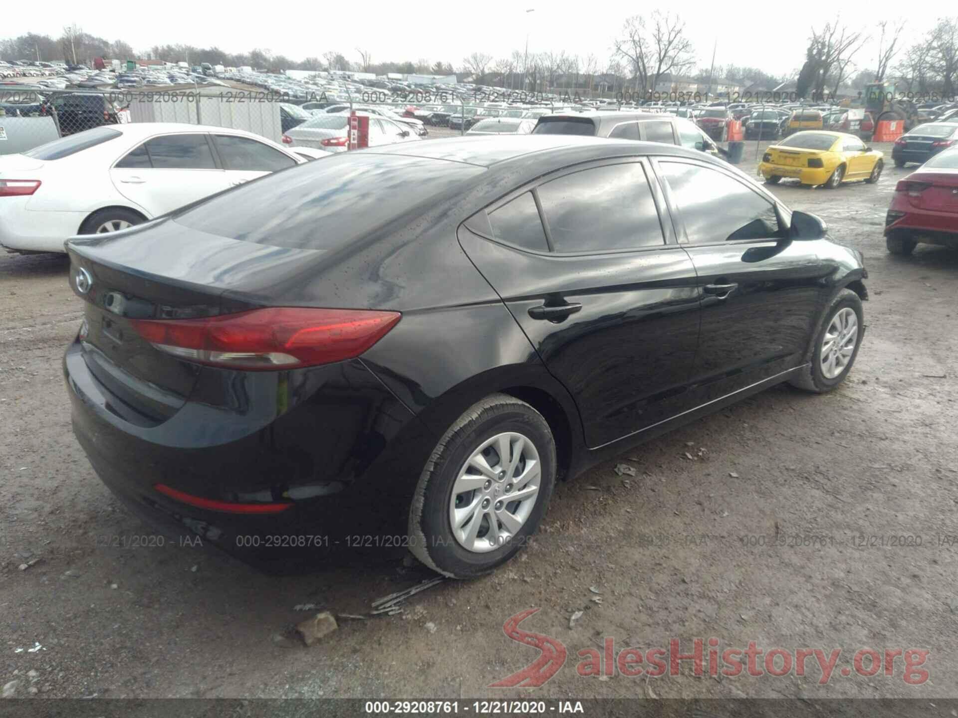 5NPD74LF3JH230558 2018 HYUNDAI ELANTRA