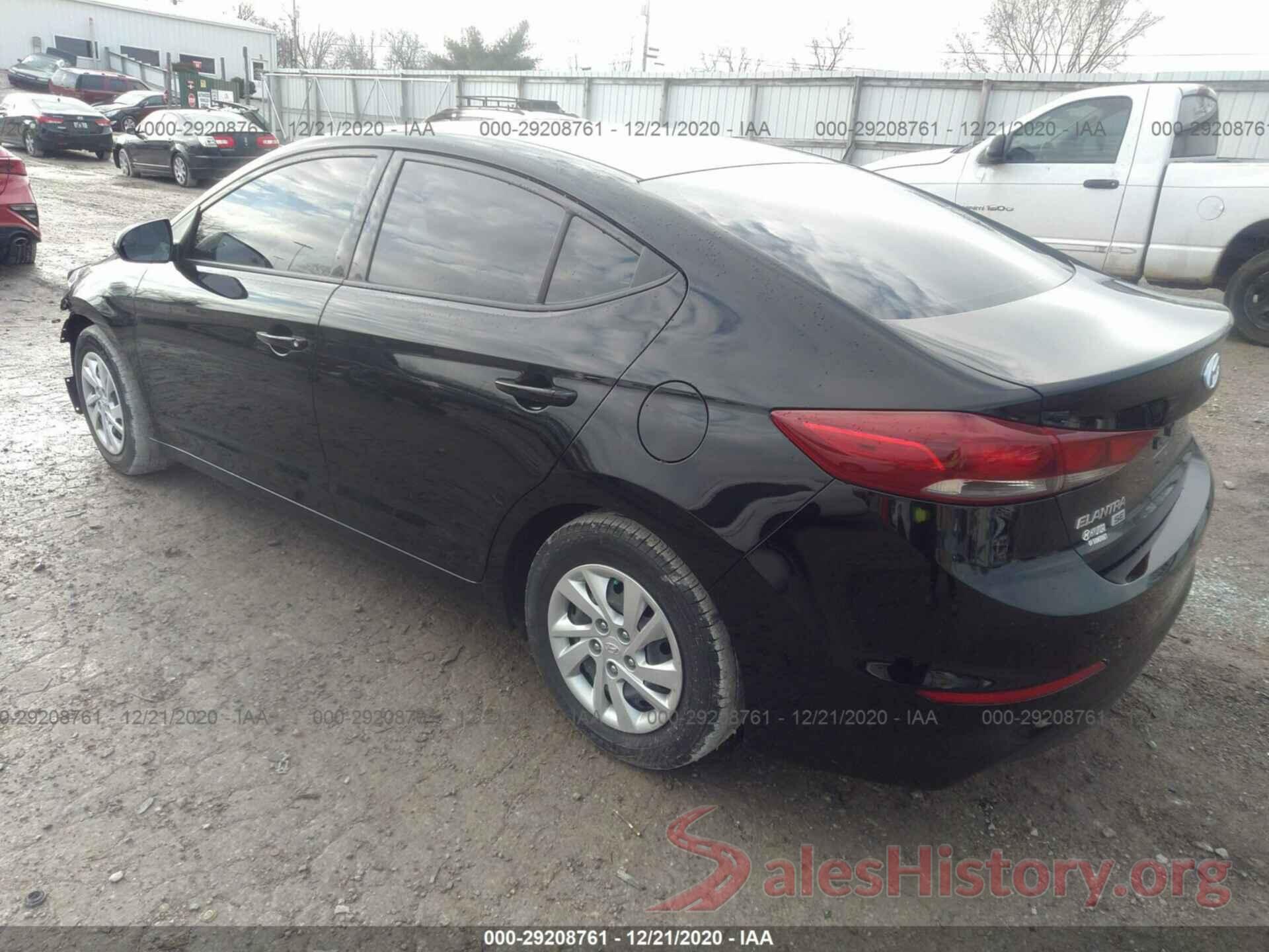 5NPD74LF3JH230558 2018 HYUNDAI ELANTRA