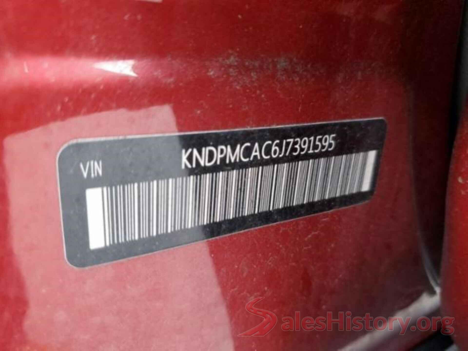 KNDPMCAC6J7391595 2018 KIA SPORTAGE