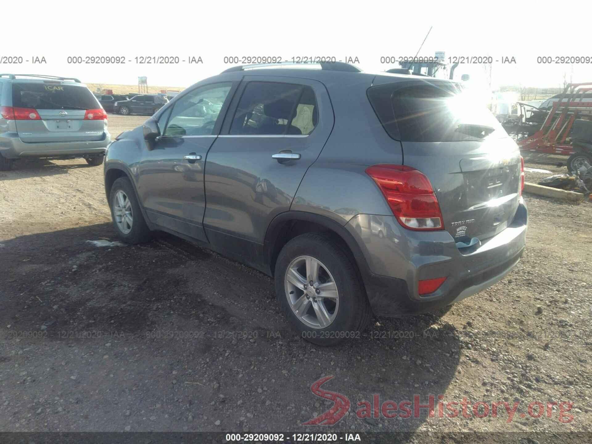 KL7CJPSB0KB927103 2019 CHEVROLET TRAX