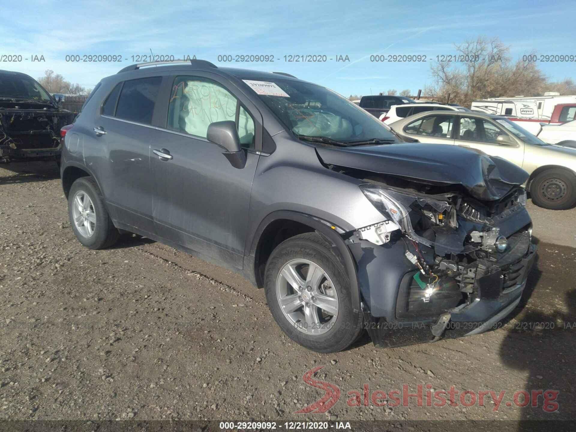 KL7CJPSB0KB927103 2019 CHEVROLET TRAX