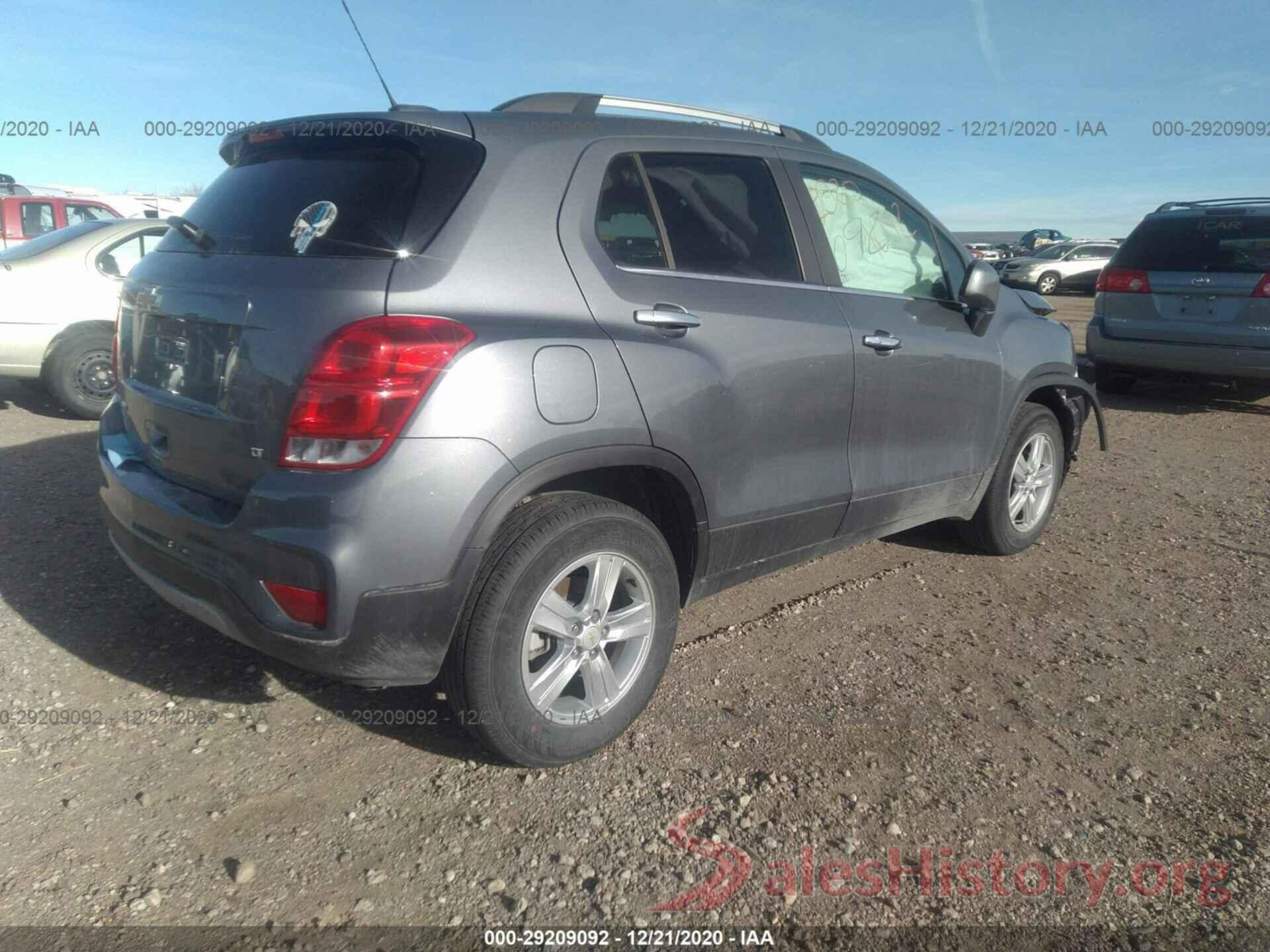 KL7CJPSB0KB927103 2019 CHEVROLET TRAX