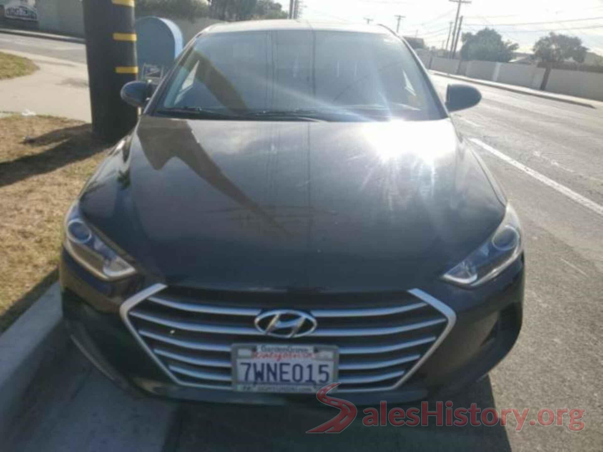 KMHD84LF7HU173287 2017 HYUNDAI ELANTRA