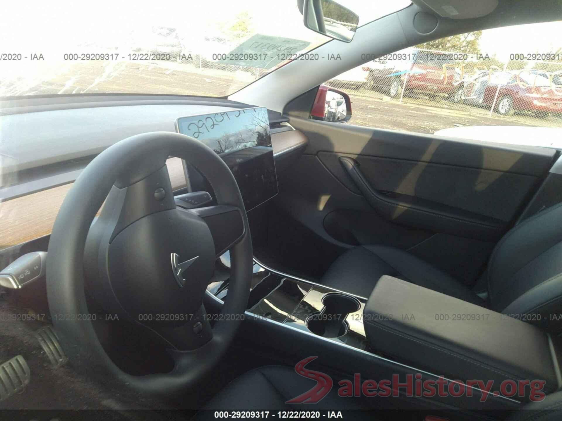 5YJYGDEF7LF006032 2020 TESLA MODEL Y