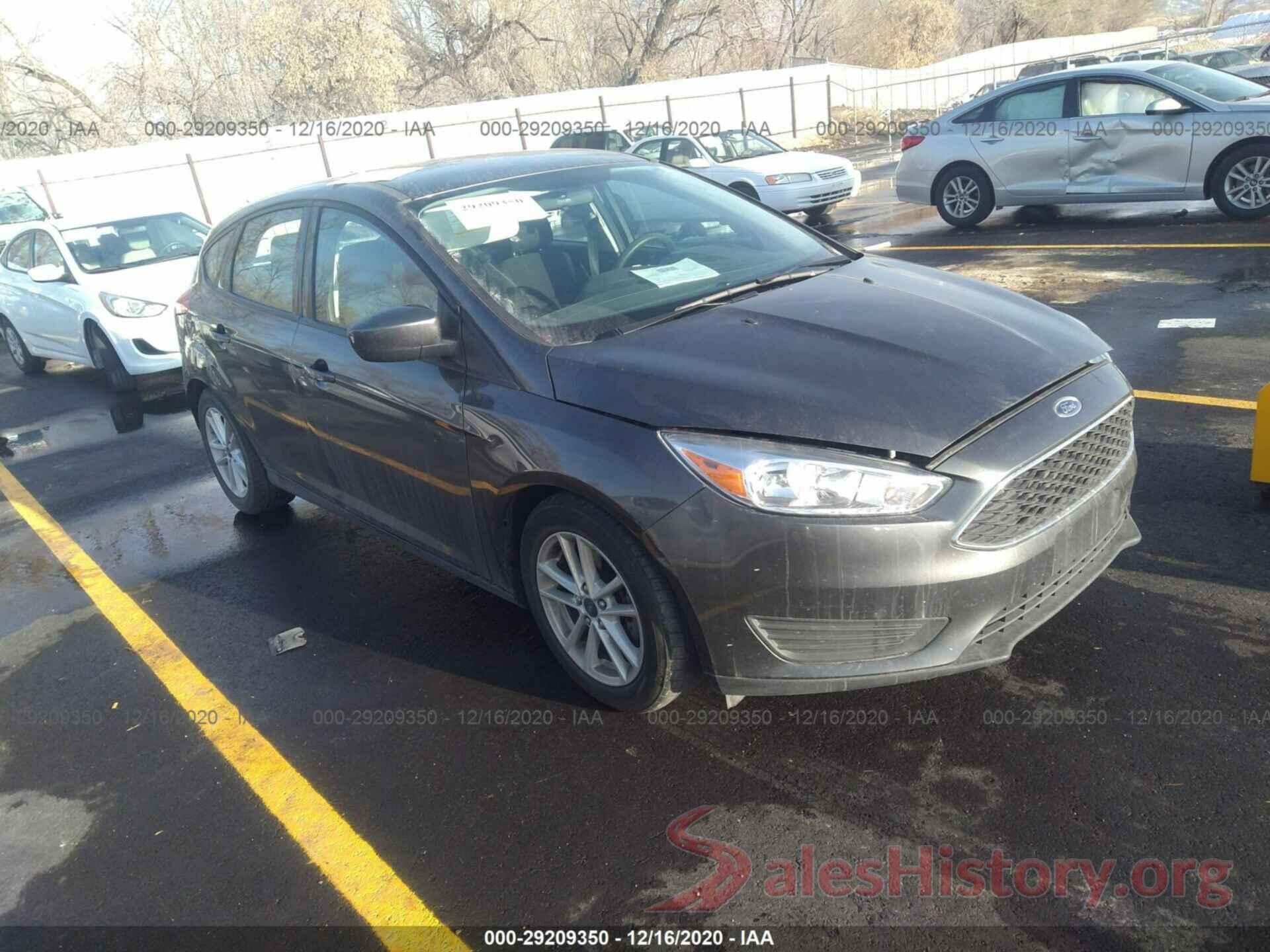 1FADP3K2XJL295322 2018 FORD FOCUS