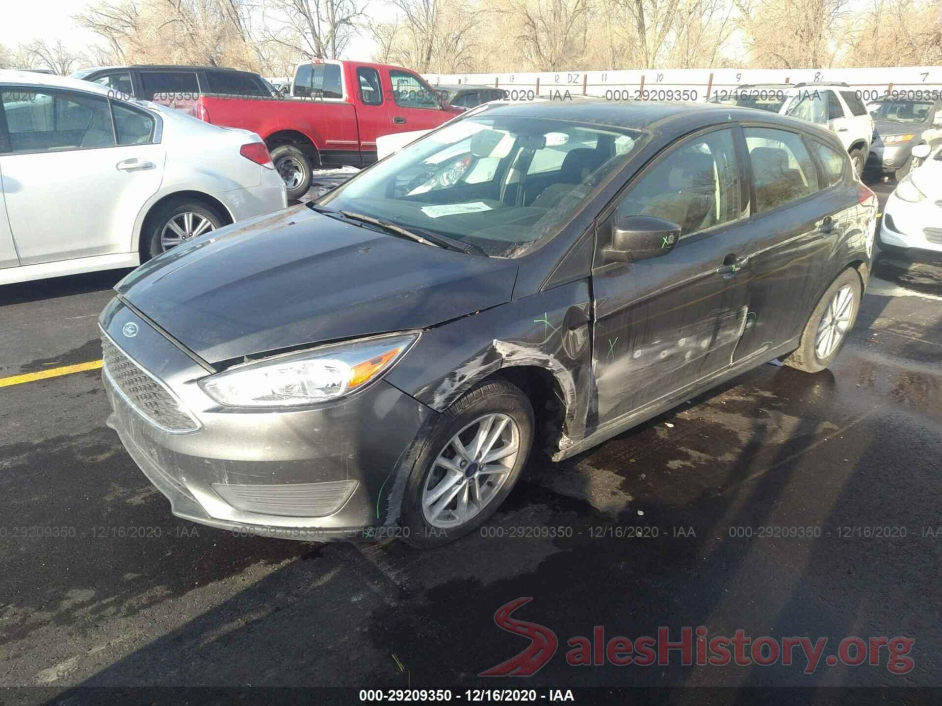 1FADP3K2XJL295322 2018 FORD FOCUS