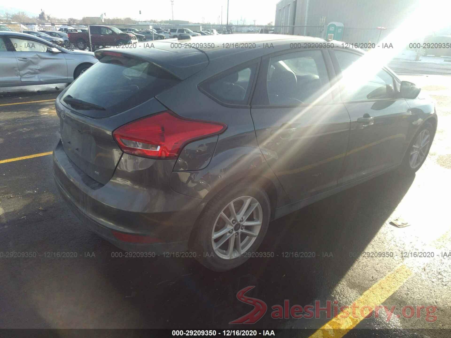 1FADP3K2XJL295322 2018 FORD FOCUS