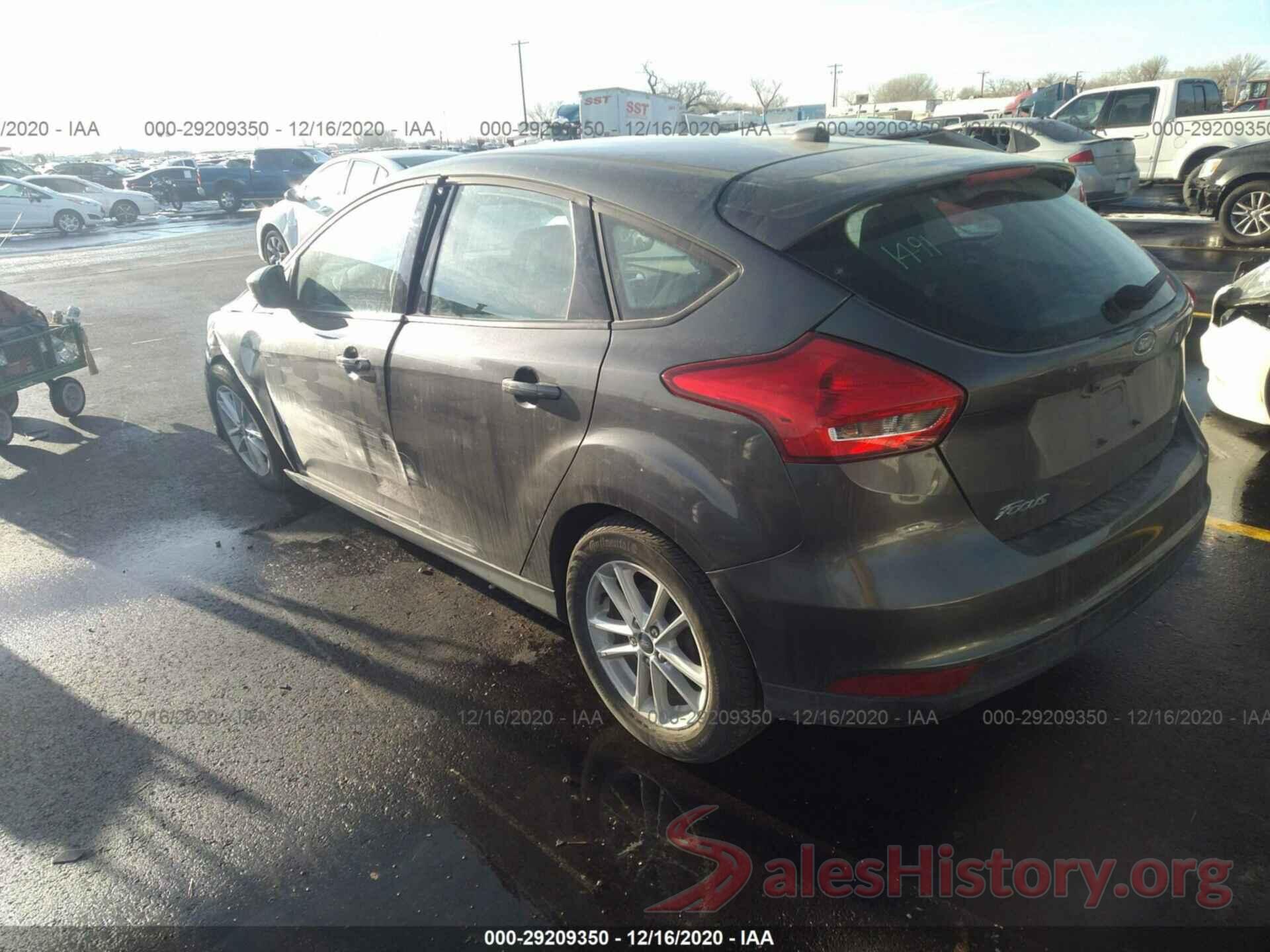 1FADP3K2XJL295322 2018 FORD FOCUS