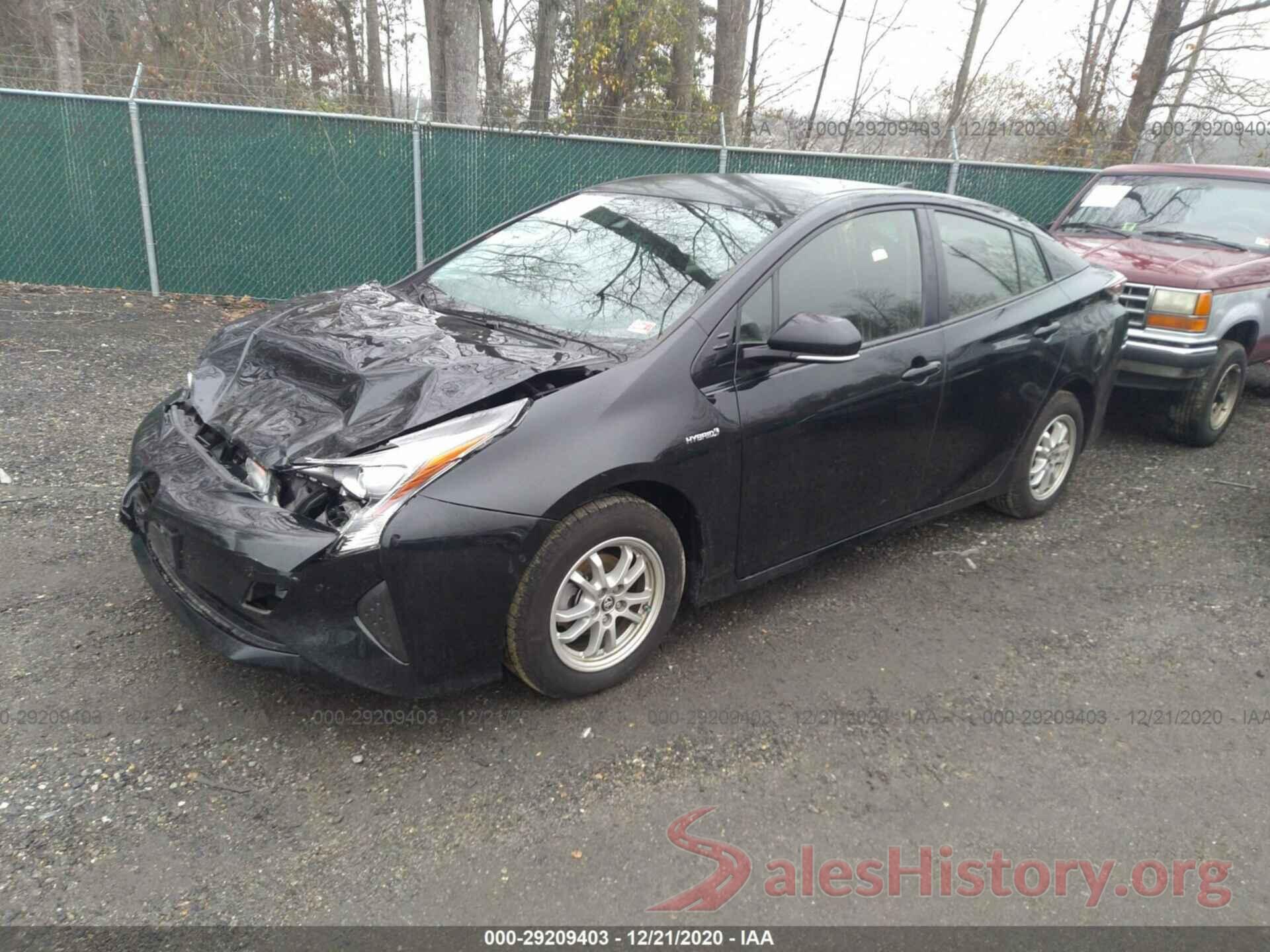 JTDKBRFU9H3051363 2017 TOYOTA PRIUS