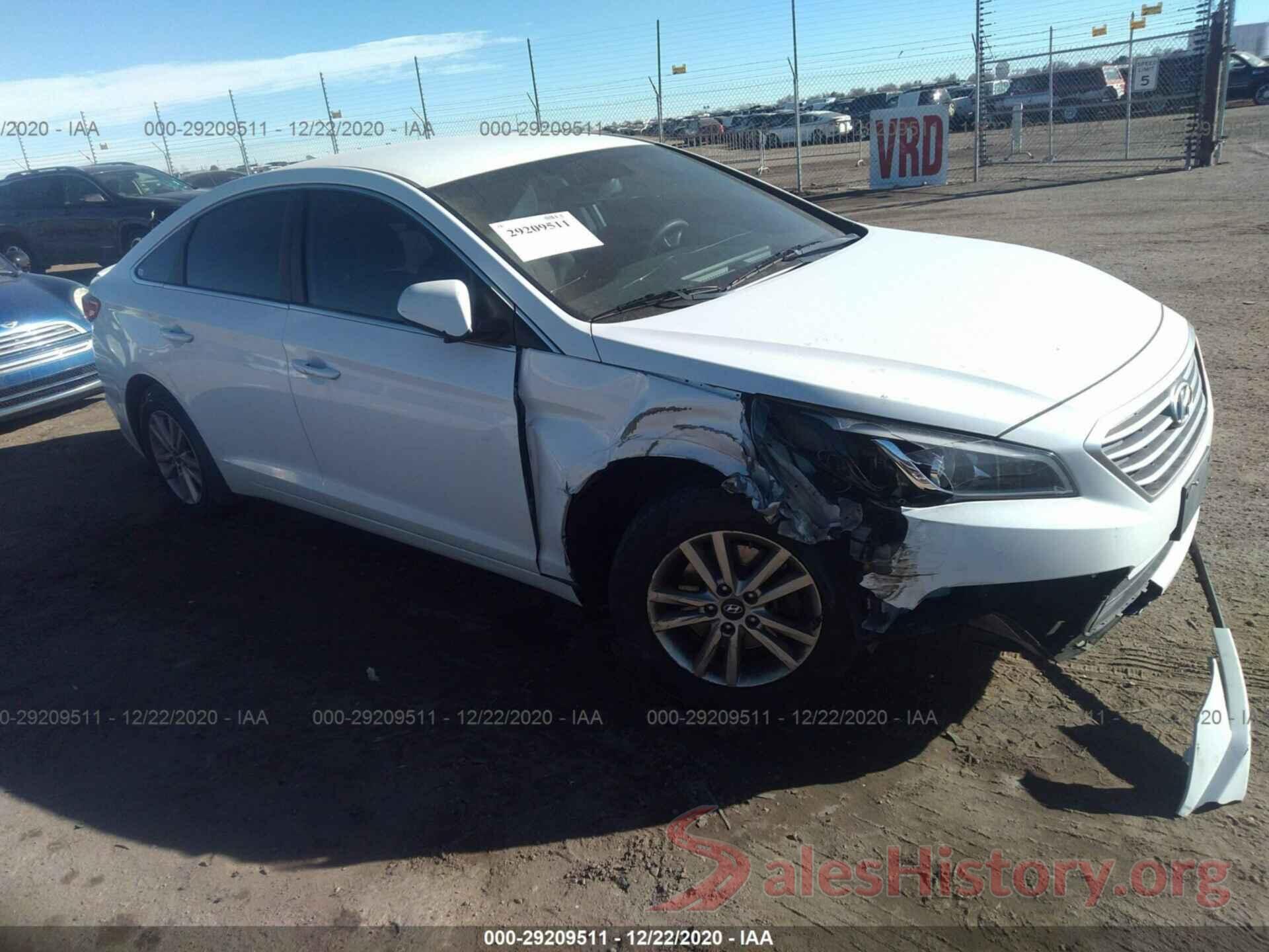 5NPE24AF4GH285728 2016 HYUNDAI SONATA