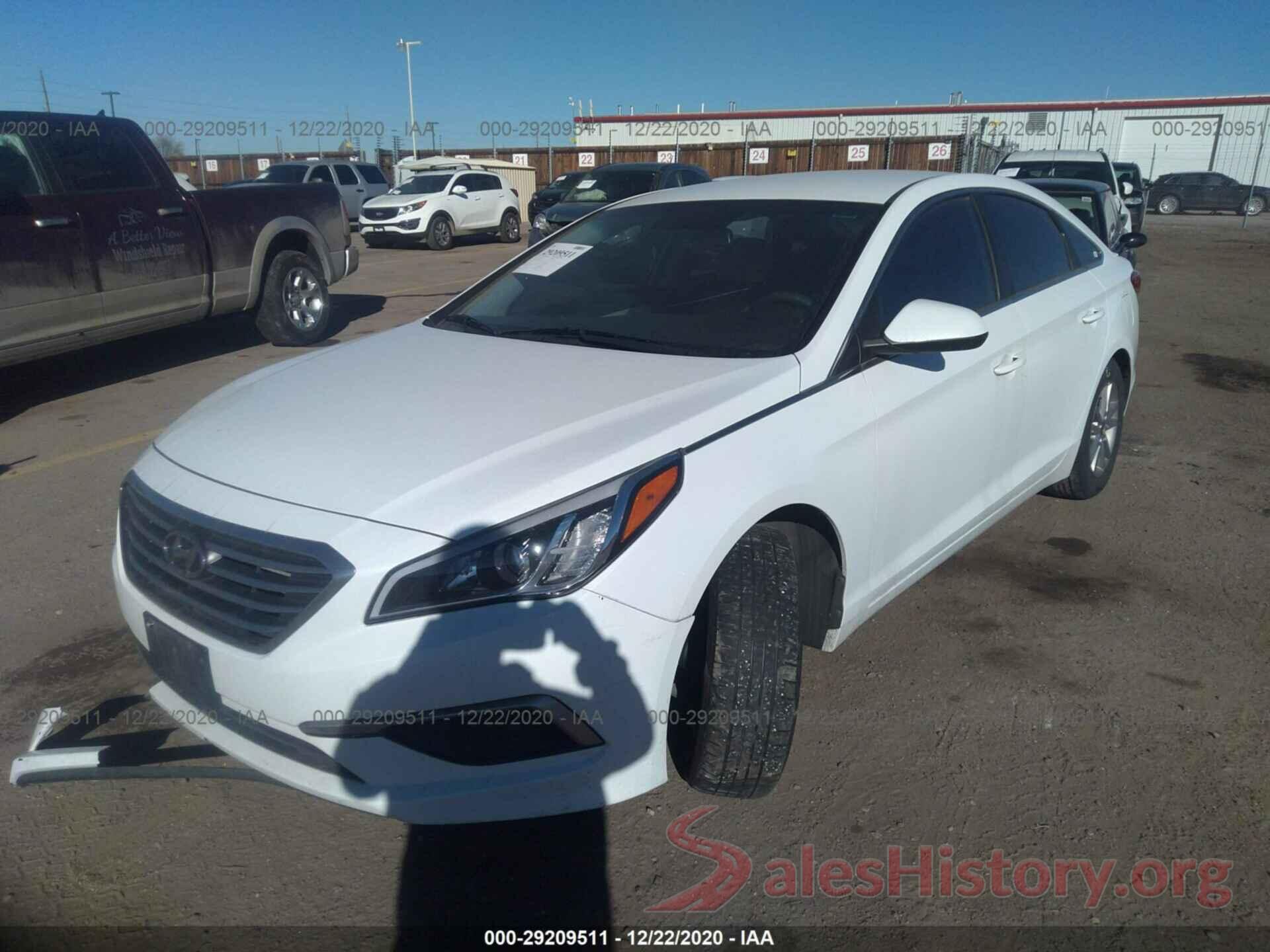 5NPE24AF4GH285728 2016 HYUNDAI SONATA