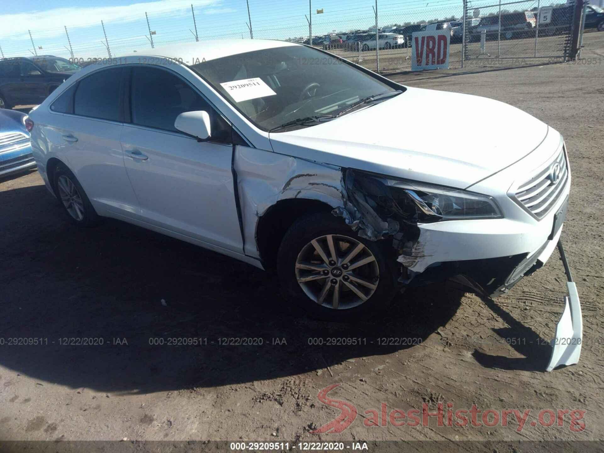 5NPE24AF4GH285728 2016 HYUNDAI SONATA