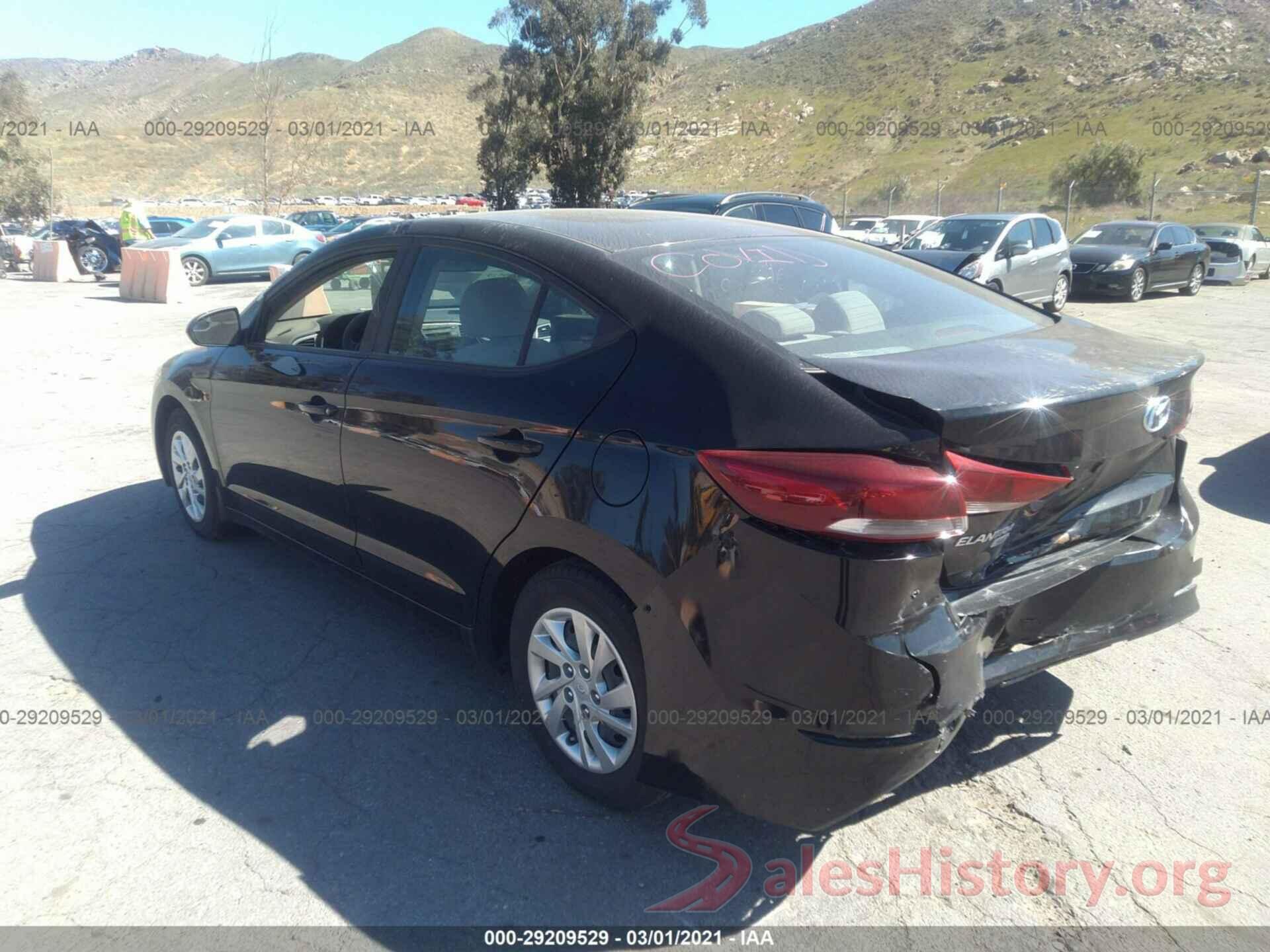 KMHD74LF8JU452319 2018 HYUNDAI ELANTRA