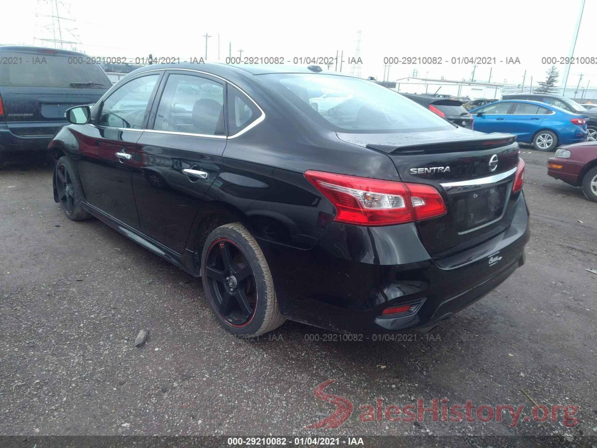 3N1AB7AP1HY212882 2017 NISSAN SENTRA