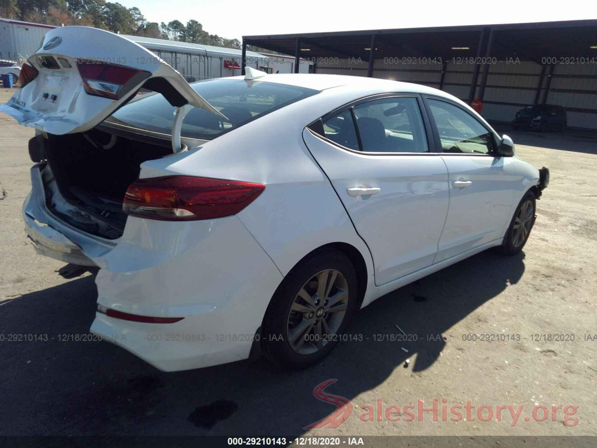 5NPD84LF4JH285789 2018 HYUNDAI ELANTRA