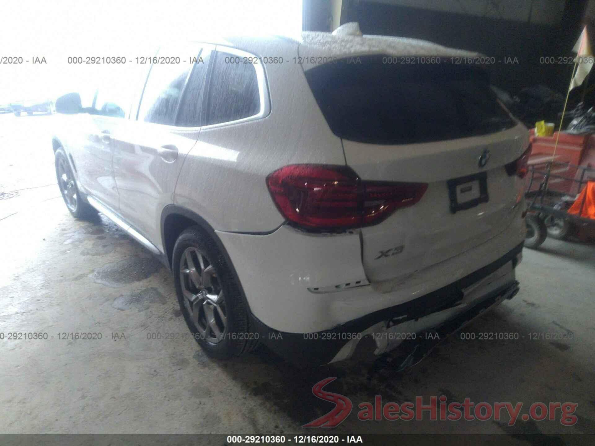 5UXTY3C03M9E37576 2021 BMW X3