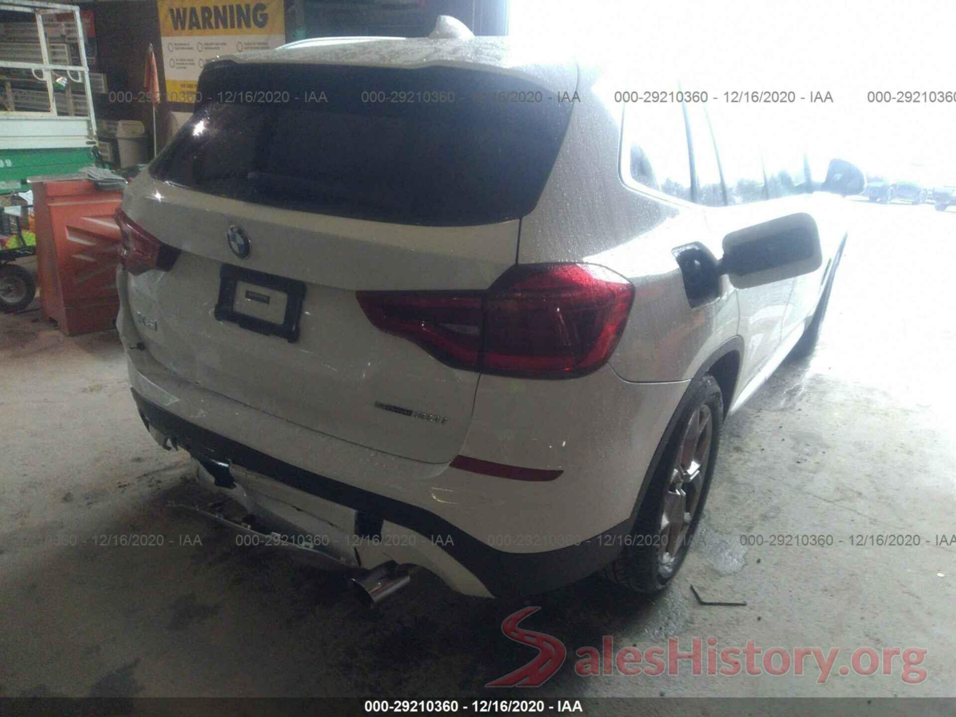 5UXTY3C03M9E37576 2021 BMW X3