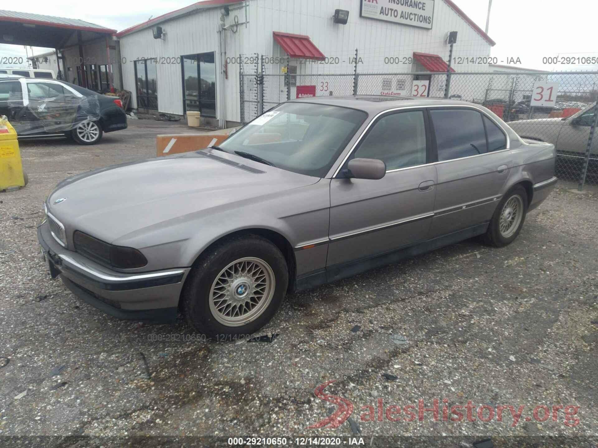 WBAGJ8325WDM14963 1998 BMW 7 SERIES