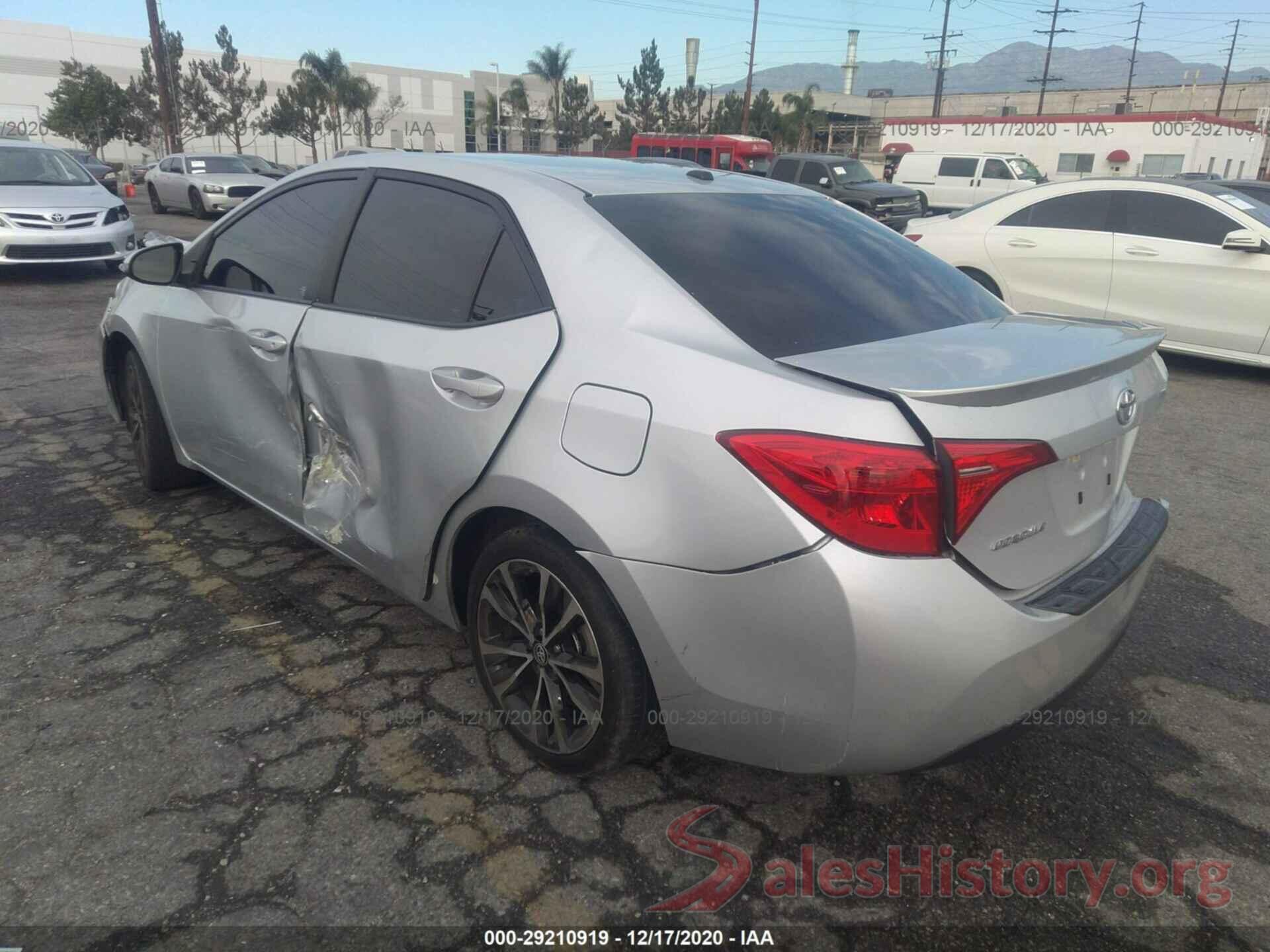 5YFBURHE6HP664273 2017 TOYOTA COROLLA