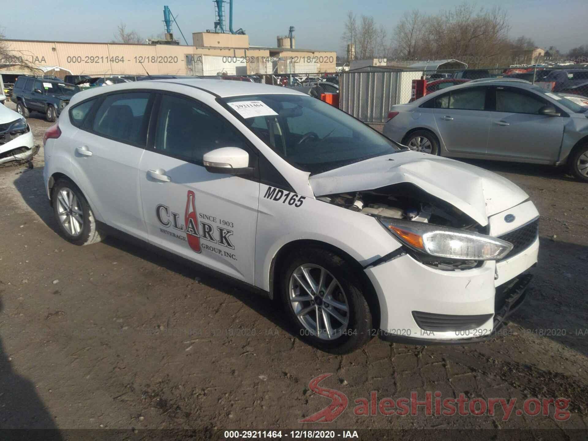 1FADP3K23GL374677 2016 FORD FOCUS