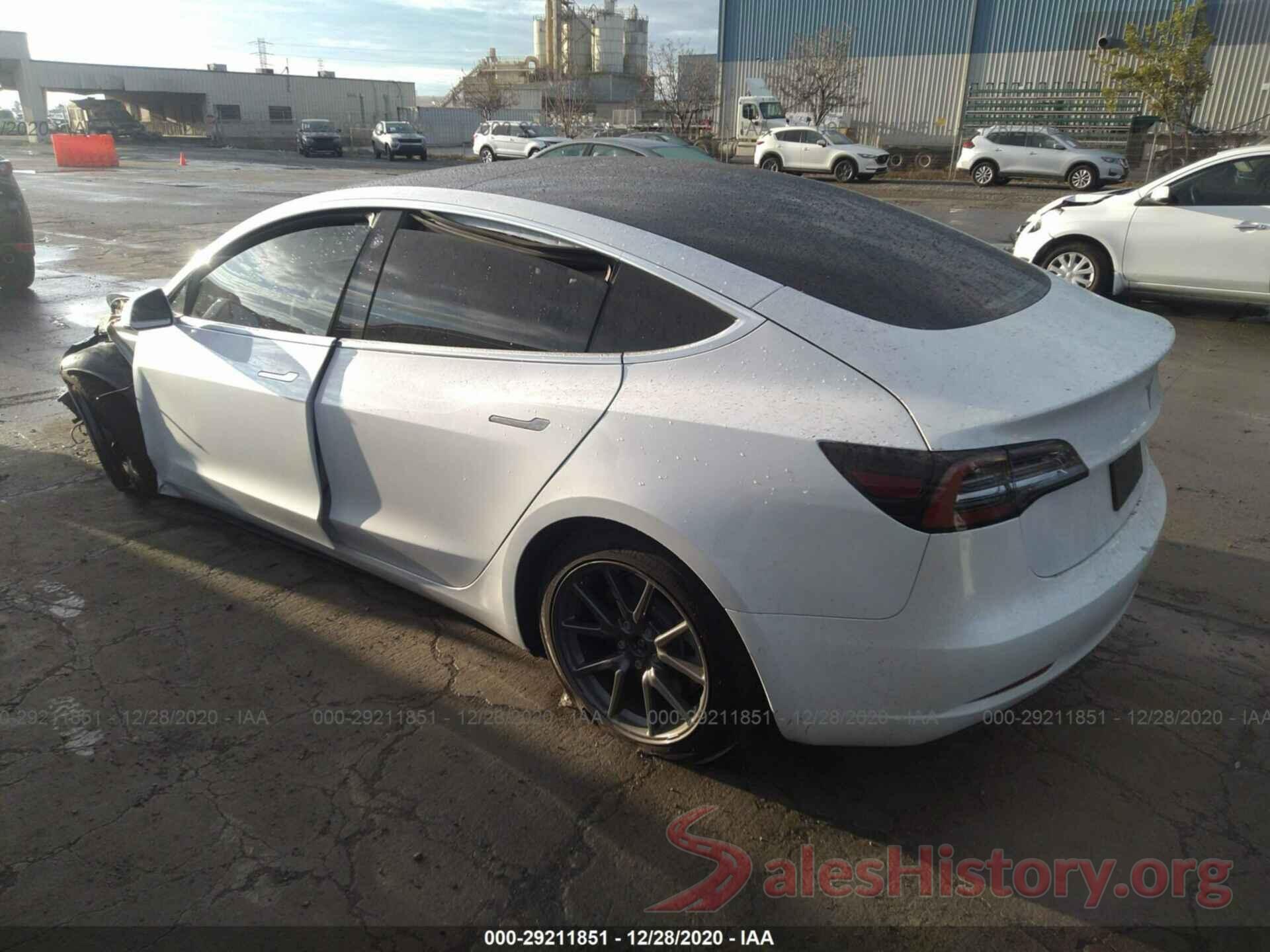 5YJ3E1EA1LF745318 2020 TESLA MODEL 3