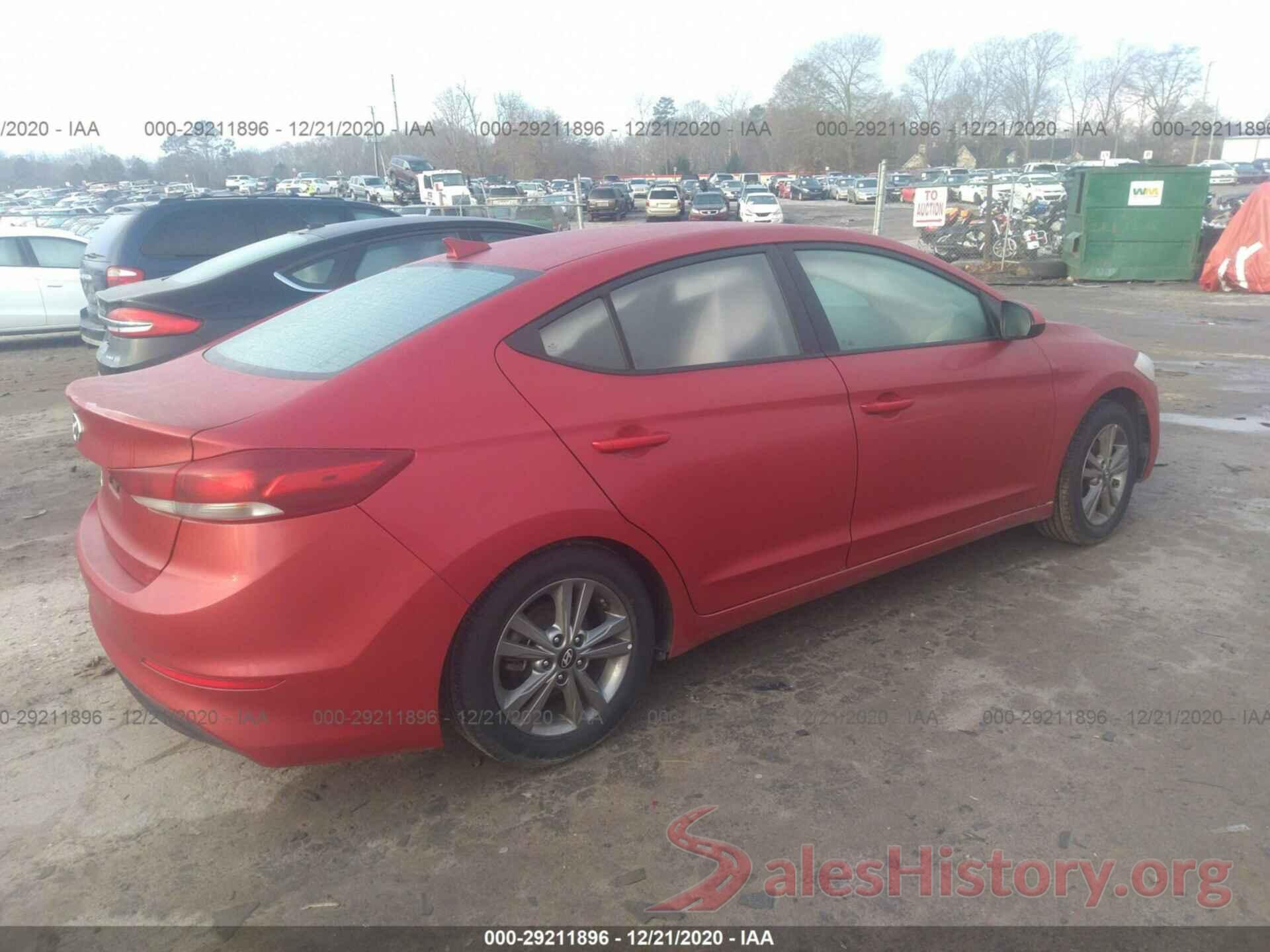 5NPD84LF4JH233966 2018 HYUNDAI ELANTRA