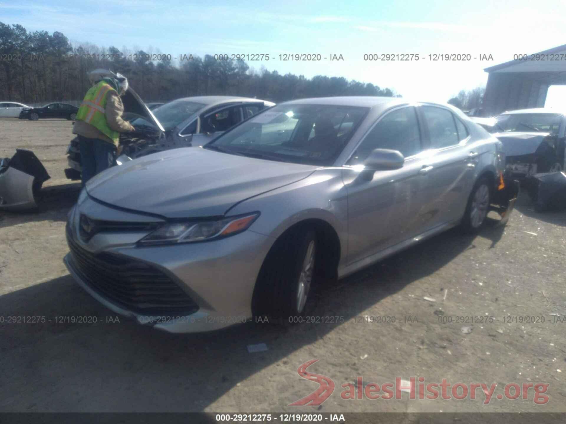 4T1B11HK6KU753640 2019 TOYOTA CAMRY