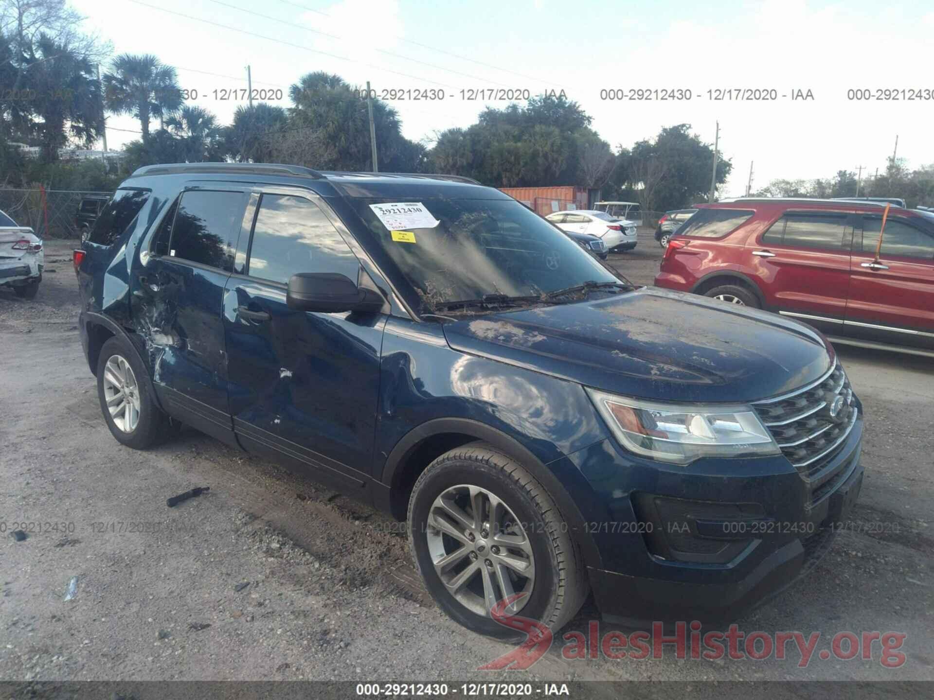 1FM5K7B83GGB49916 2016 FORD EXPLORER