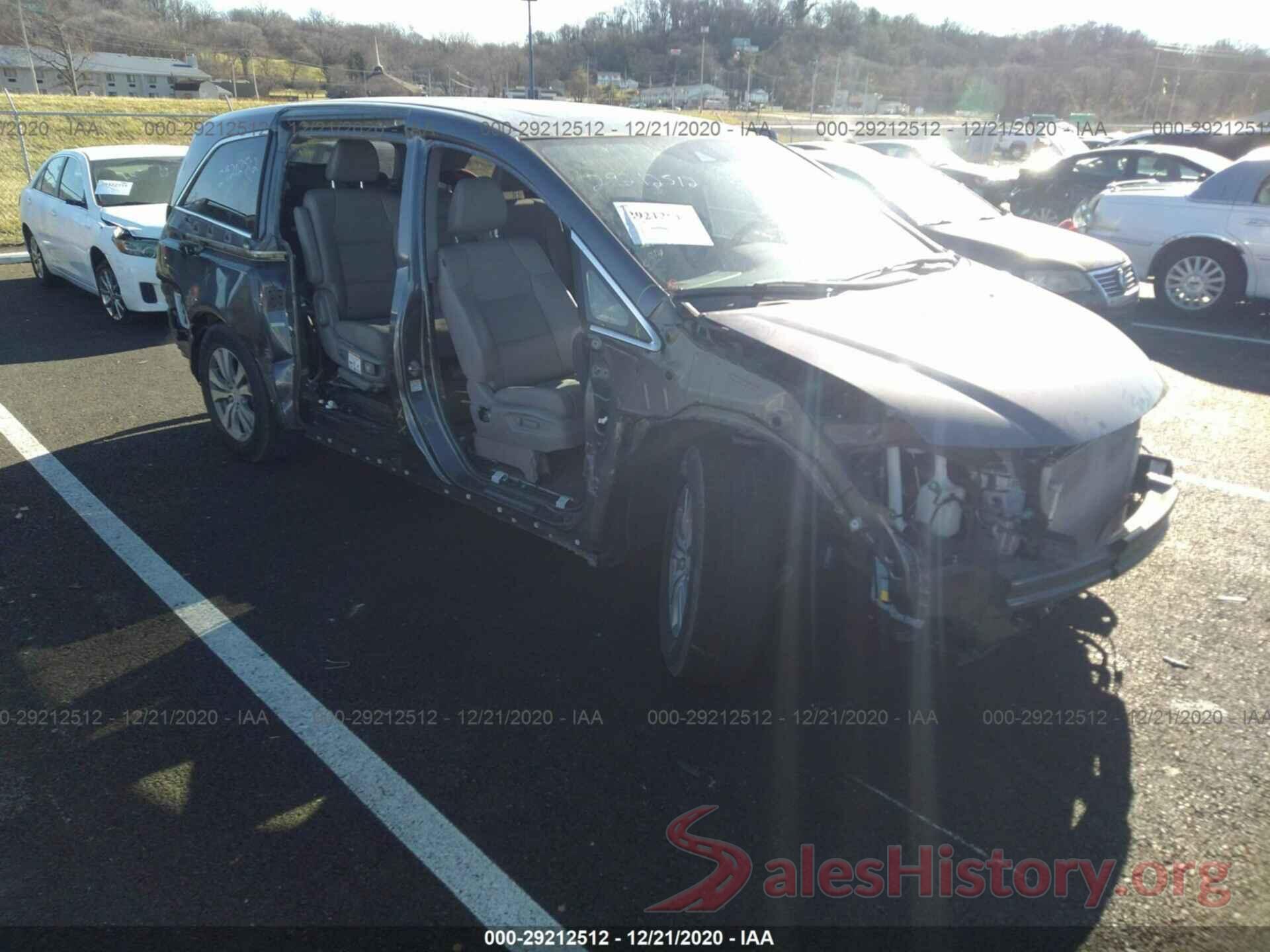 5FNRL5H62HB003855 2017 HONDA ODYSSEY