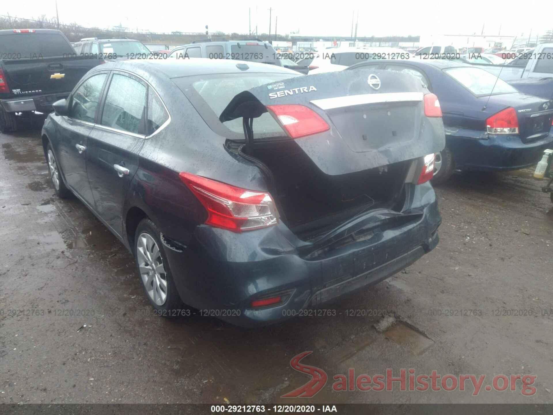 3N1AB7AP7HL642400 2017 NISSAN SENTRA