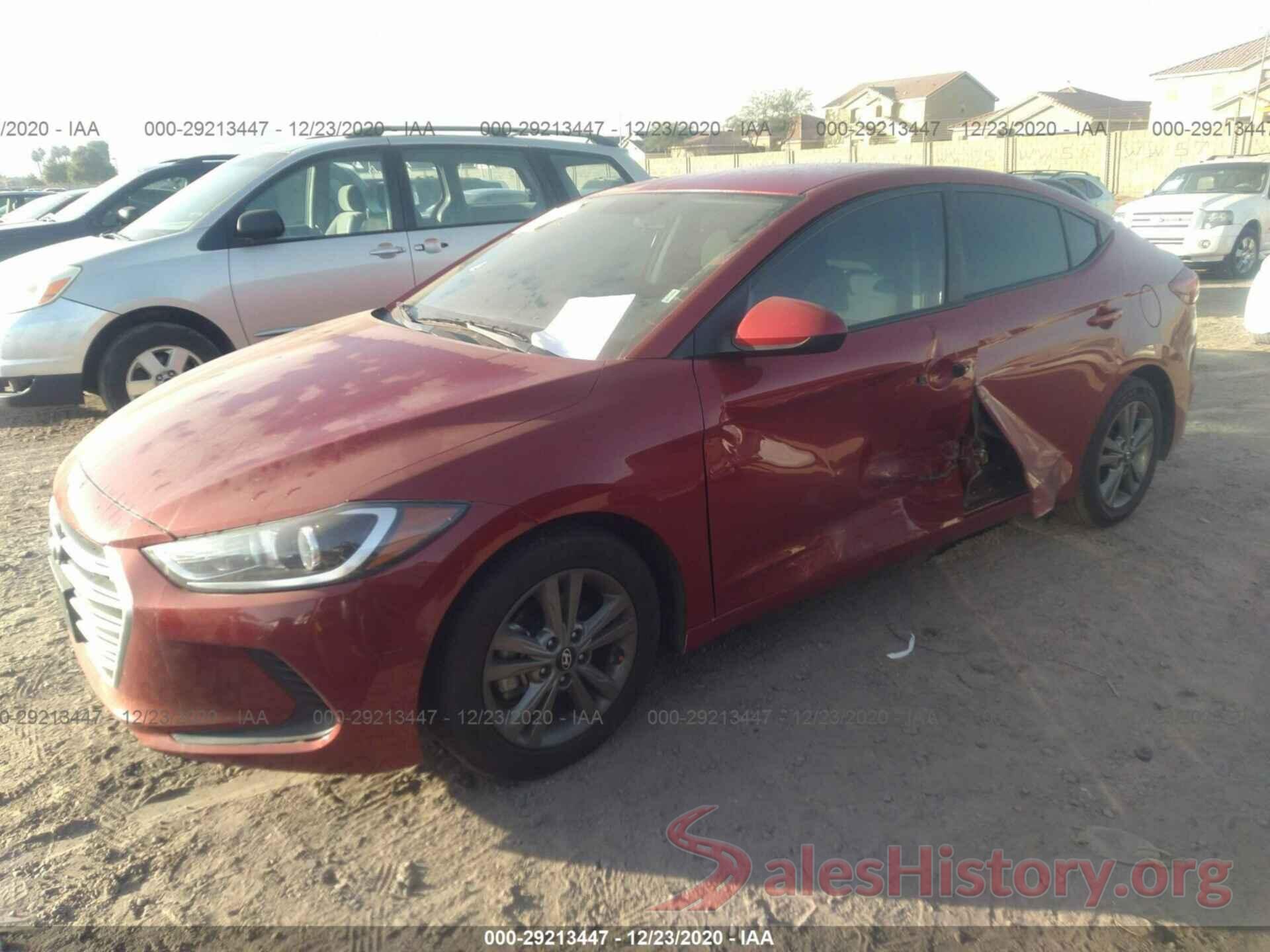 5NPD84LF8JH214739 2018 HYUNDAI ELANTRA