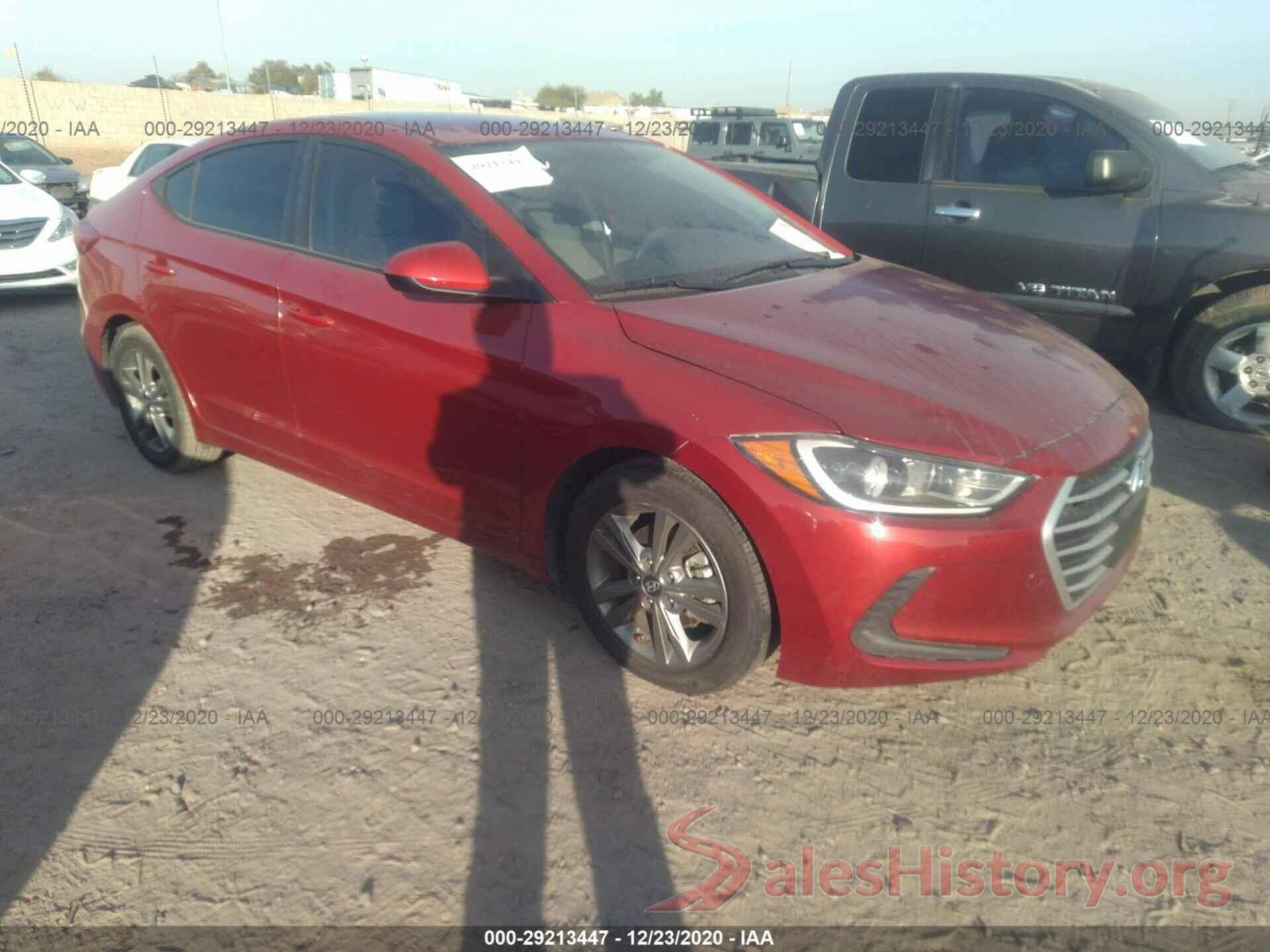 5NPD84LF8JH214739 2018 HYUNDAI ELANTRA