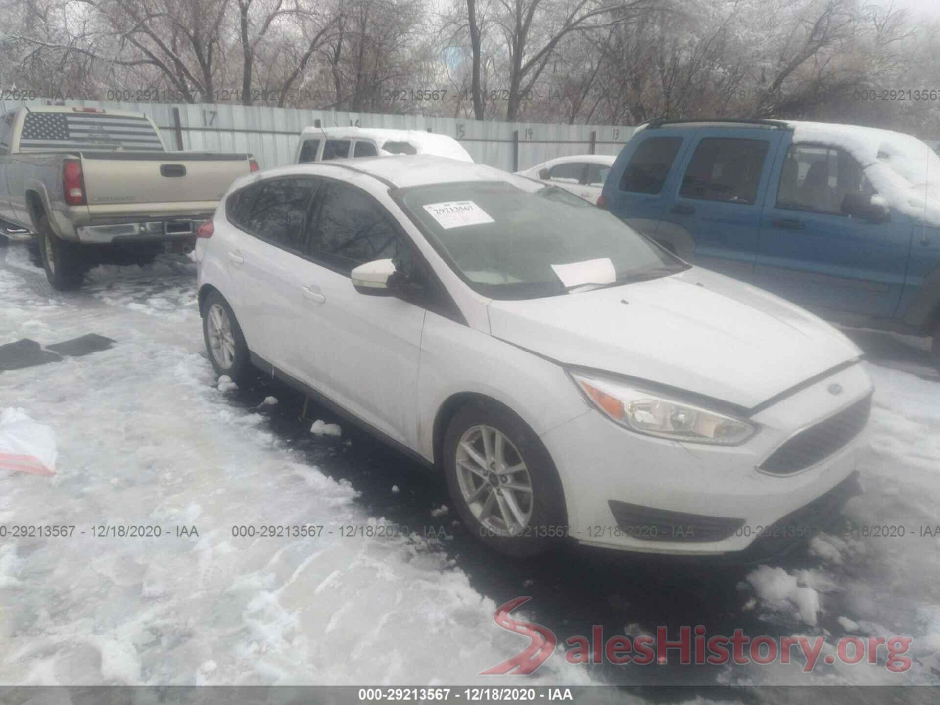 1FADP3K25GL286438 2016 FORD FOCUS