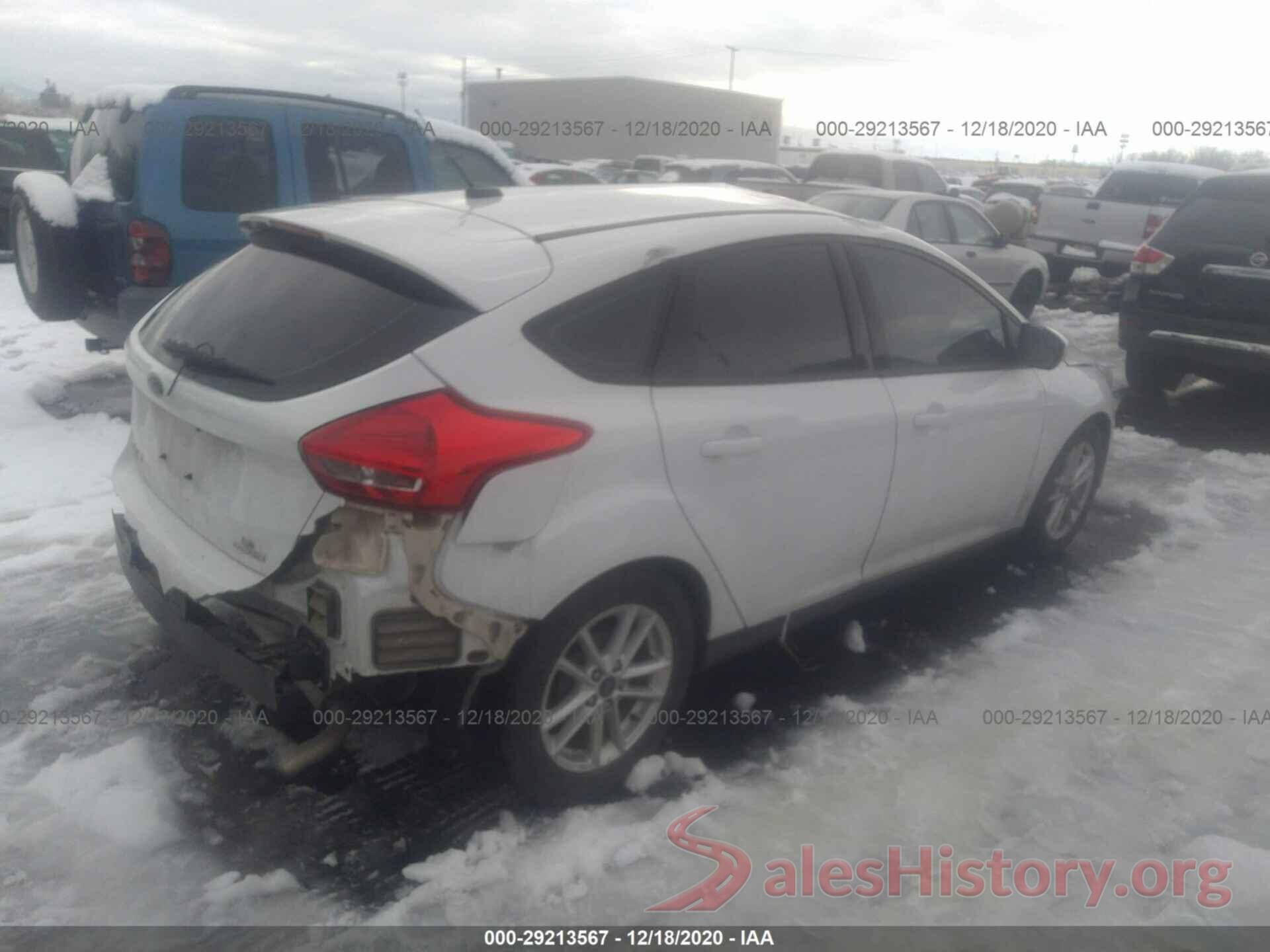 1FADP3K25GL286438 2016 FORD FOCUS