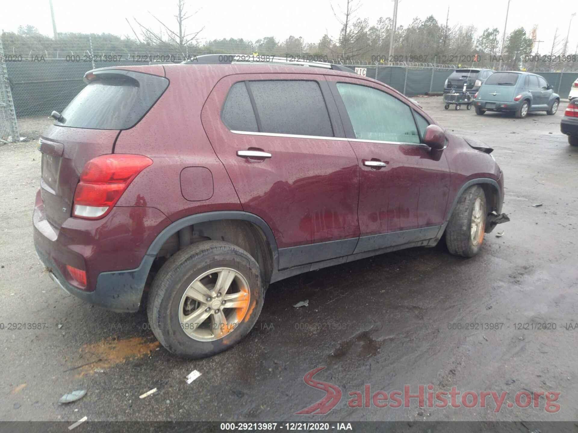 3GNCJPSB8HL208750 2017 CHEVROLET TRAX