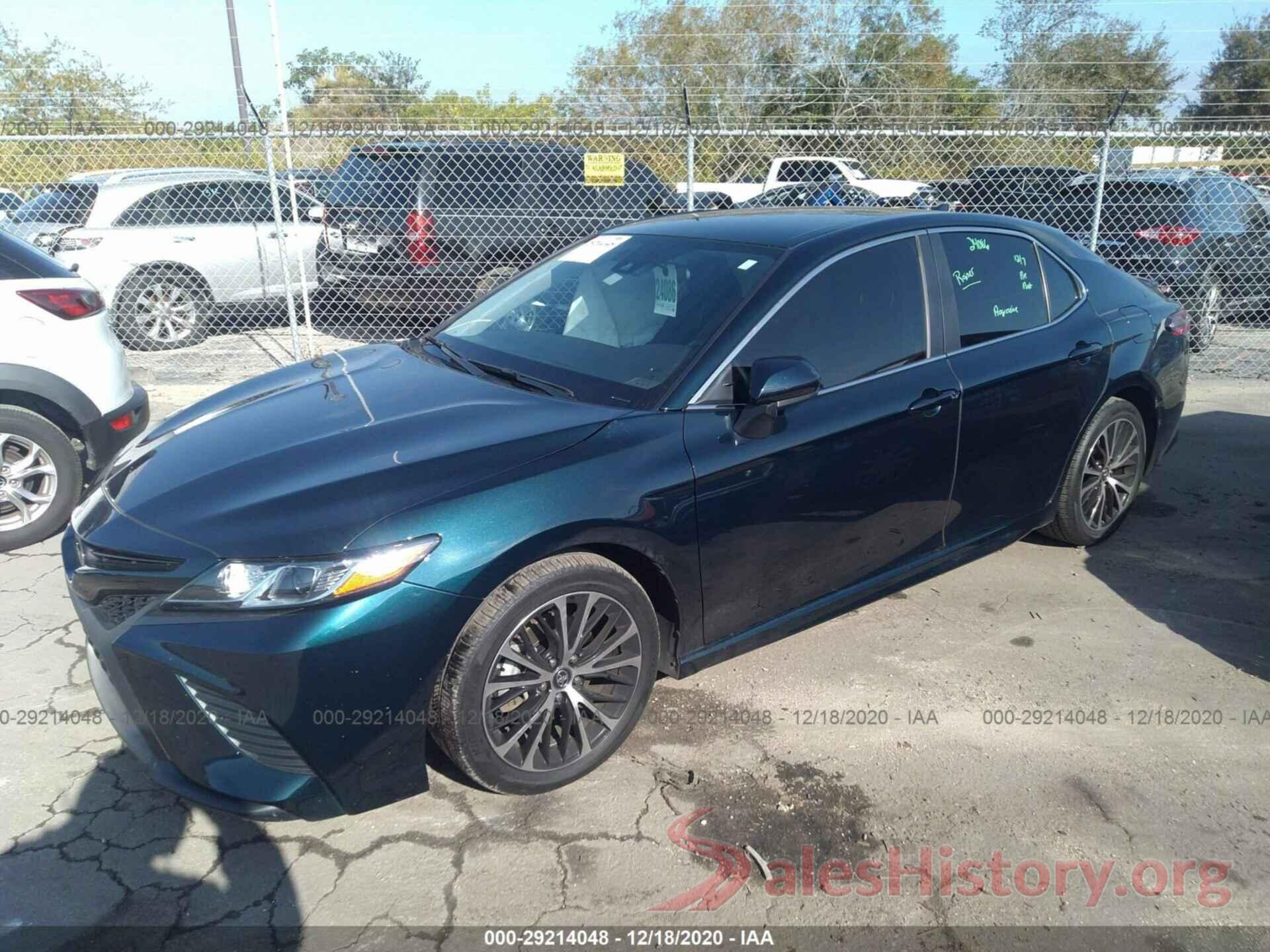 4T1B11HK2KU824560 2019 TOYOTA CAMRY