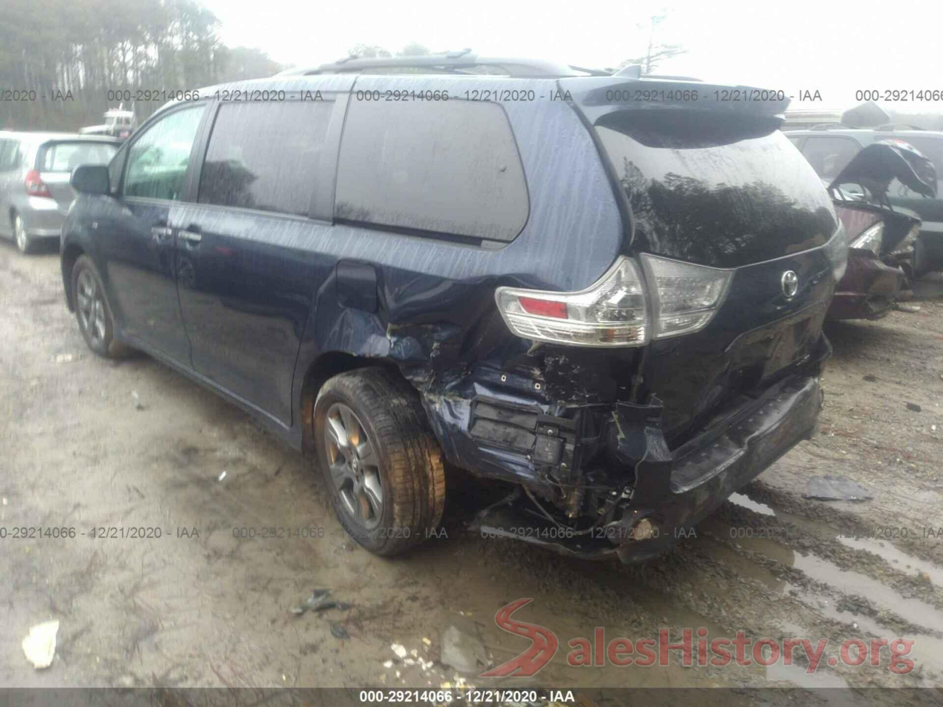 5TDEZ3DC8KS215840 2019 TOYOTA SIENNA