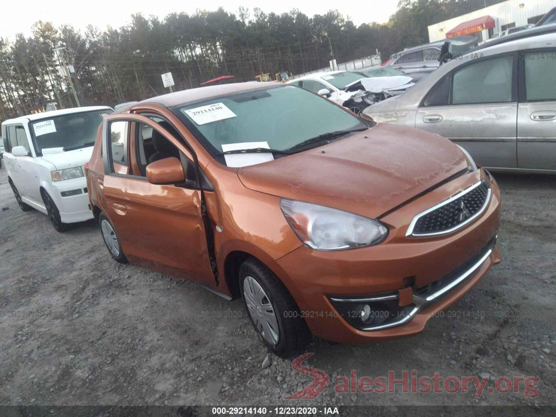 ML32A3HJ0LH000478 2020 MITSUBISHI MIRAGE