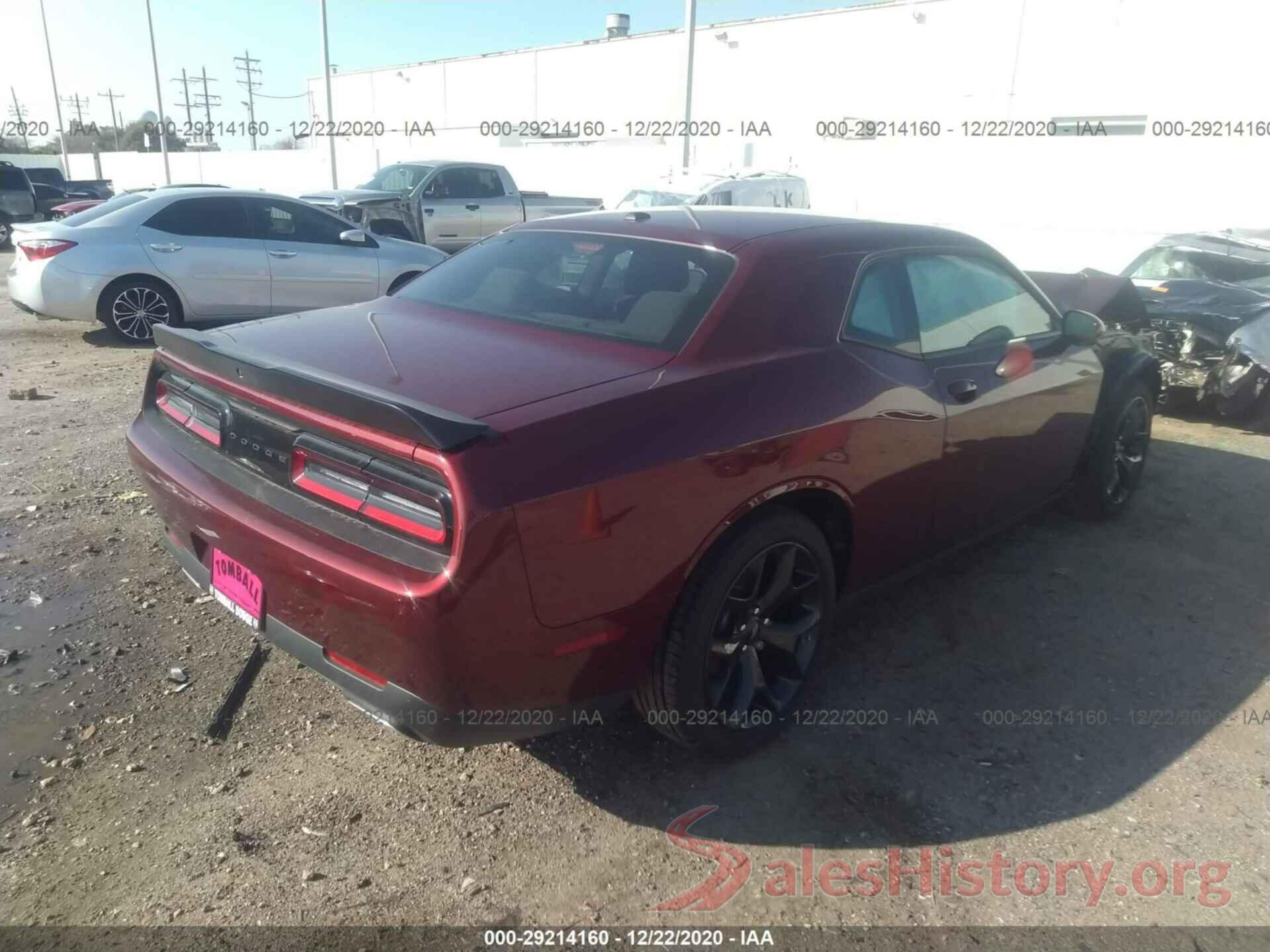 2C3CDZAG7LH239678 2020 DODGE CHALLENGER