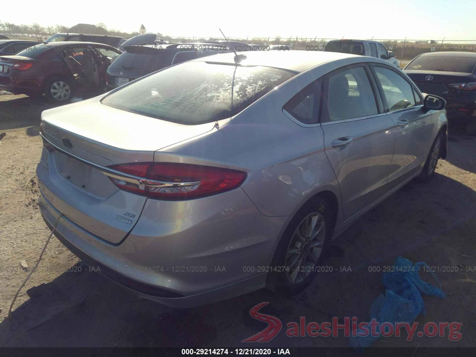 3FA6P0HD8HR397116 2017 FORD FUSION