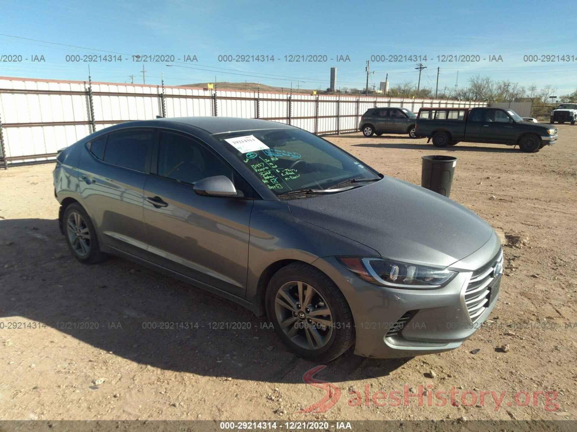 KMHD84LF8JU687851 2018 HYUNDAI ELANTRA