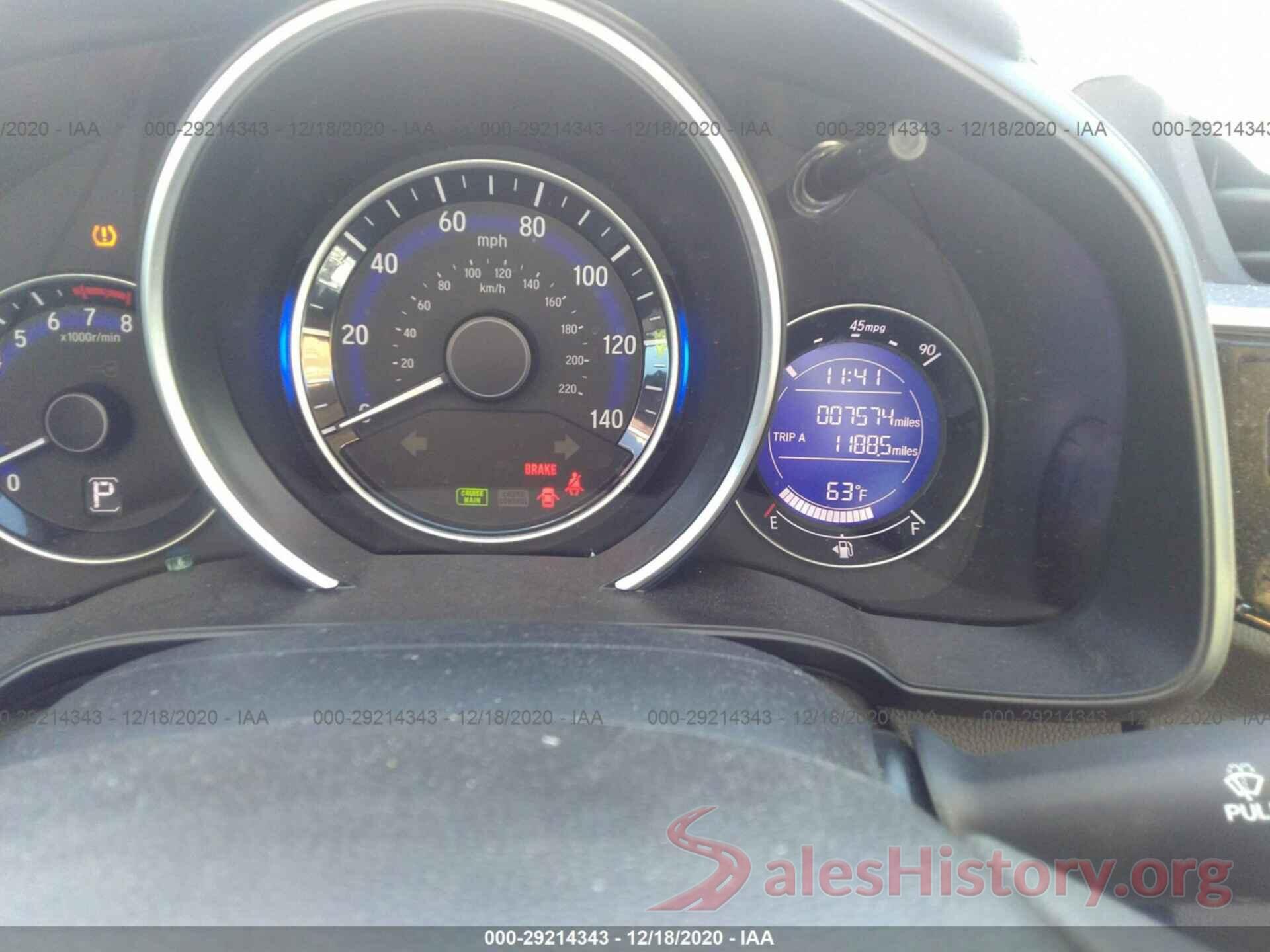 3HGGK5H44KM749866 2019 HONDA FIT