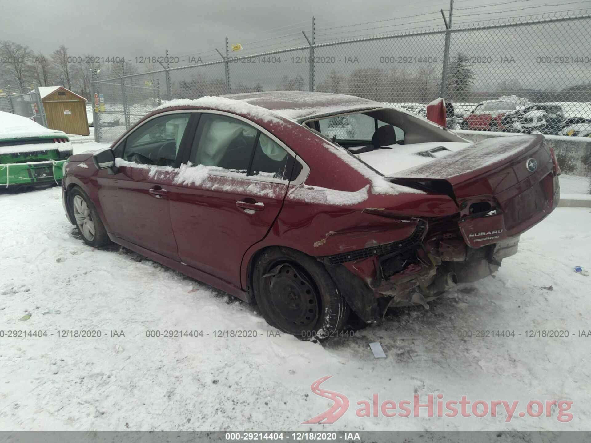 4S3BNAA64G3056860 2016 SUBARU LEGACY