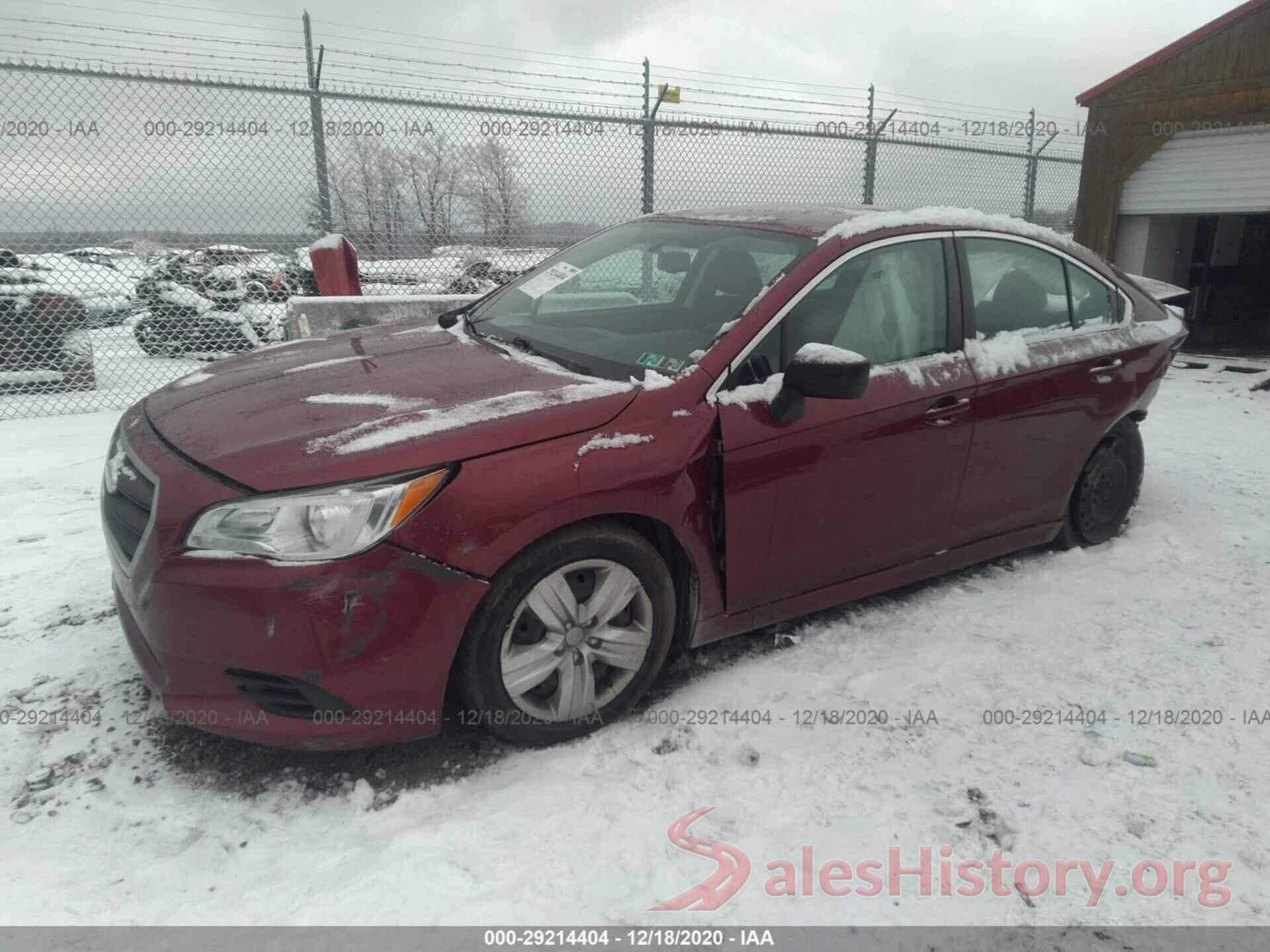 4S3BNAA64G3056860 2016 SUBARU LEGACY