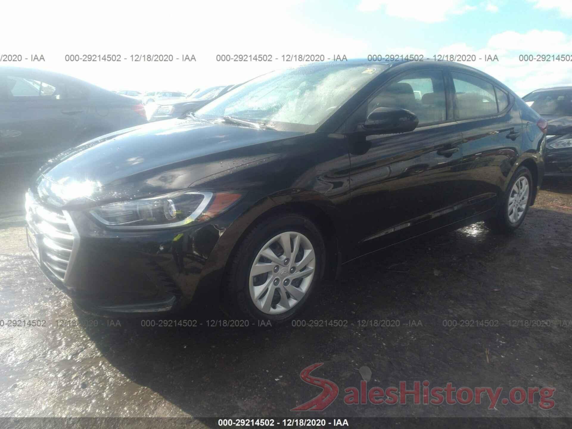 5NPD74LF5JH350944 2018 HYUNDAI ELANTRA