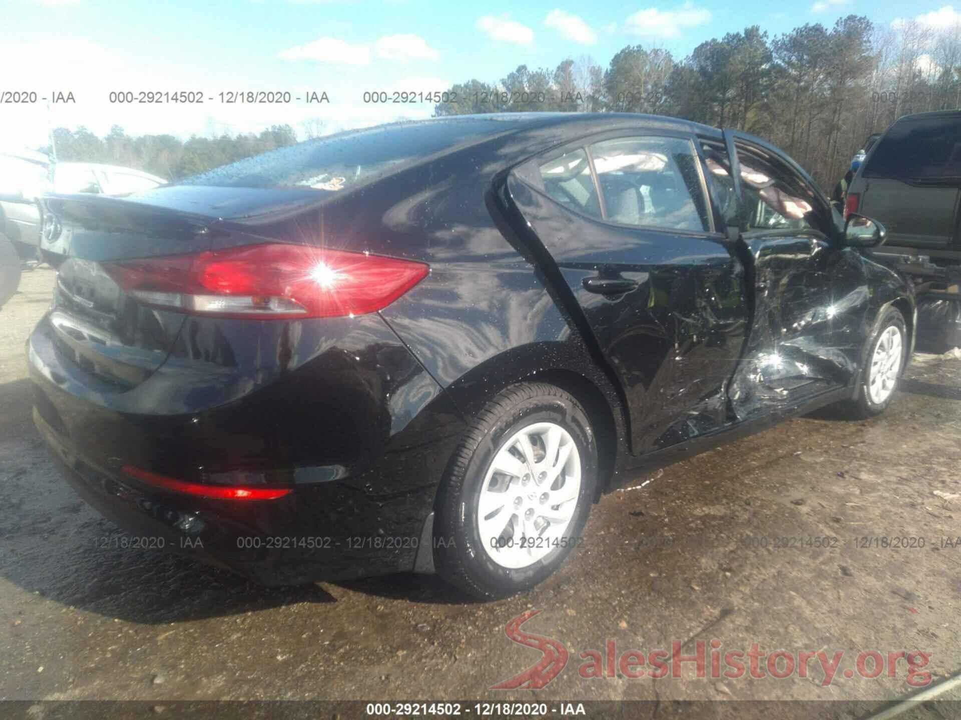 5NPD74LF5JH350944 2018 HYUNDAI ELANTRA