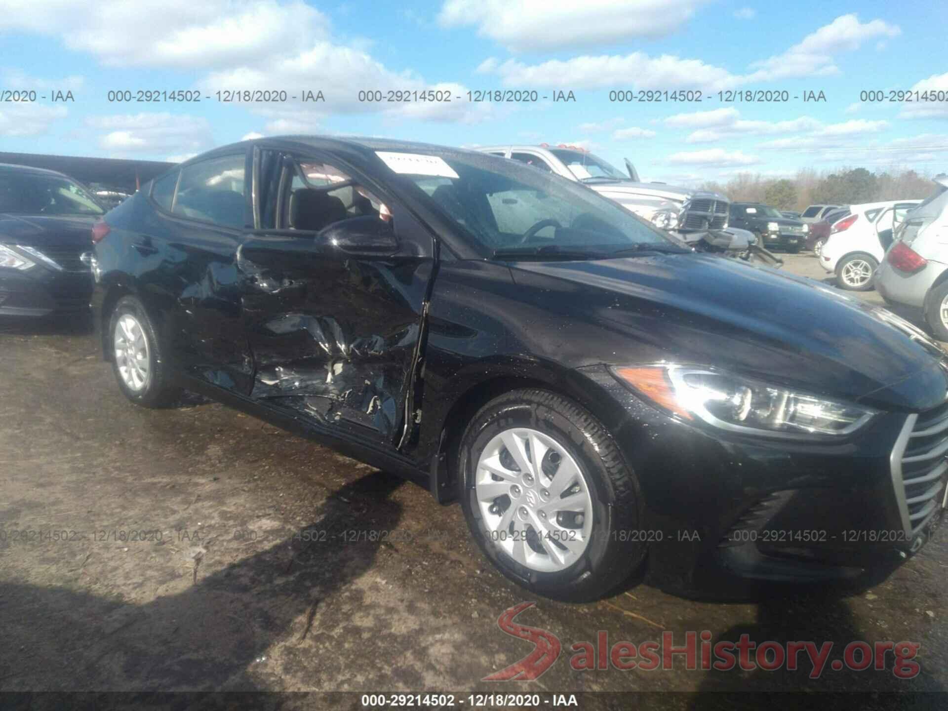 5NPD74LF5JH350944 2018 HYUNDAI ELANTRA